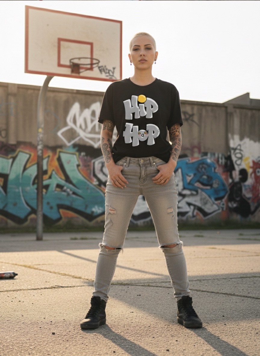 Camiseta GRAFFITI KAWAII Hip Hop