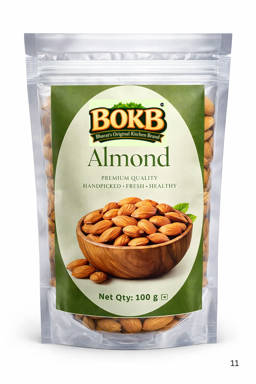 BOKB Almonds 100g