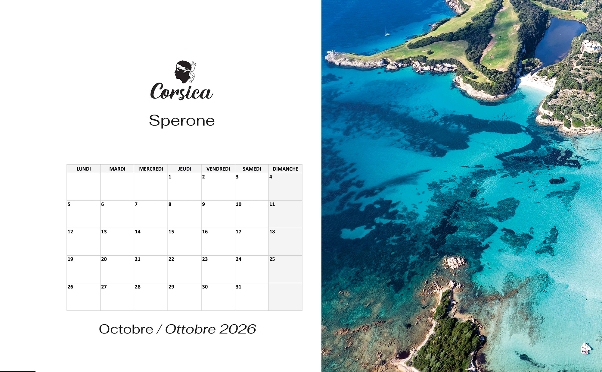 Calendrier 2026 - 2027 