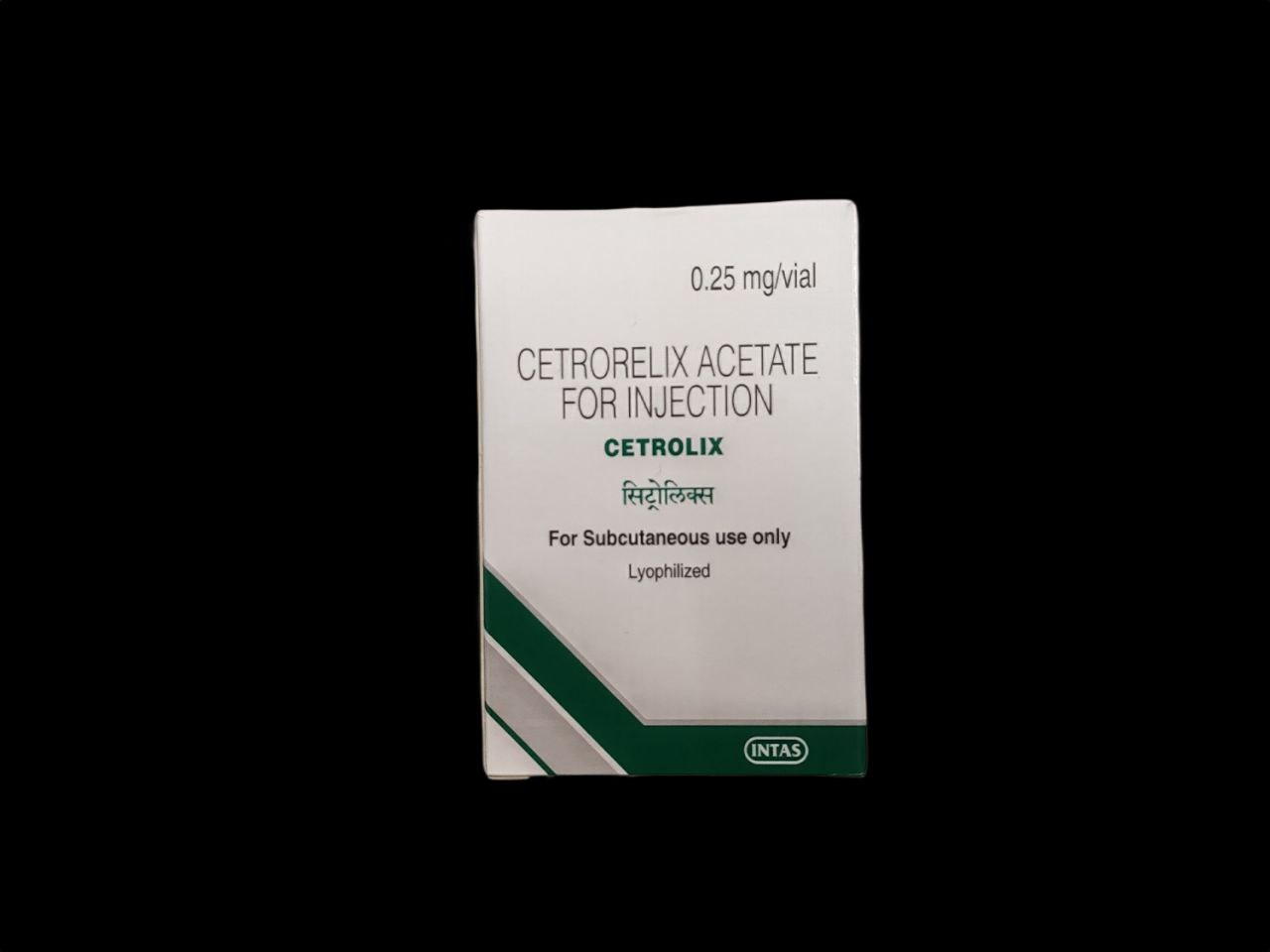 Cetrorelix Acetate Injection 0.25 mg/vial