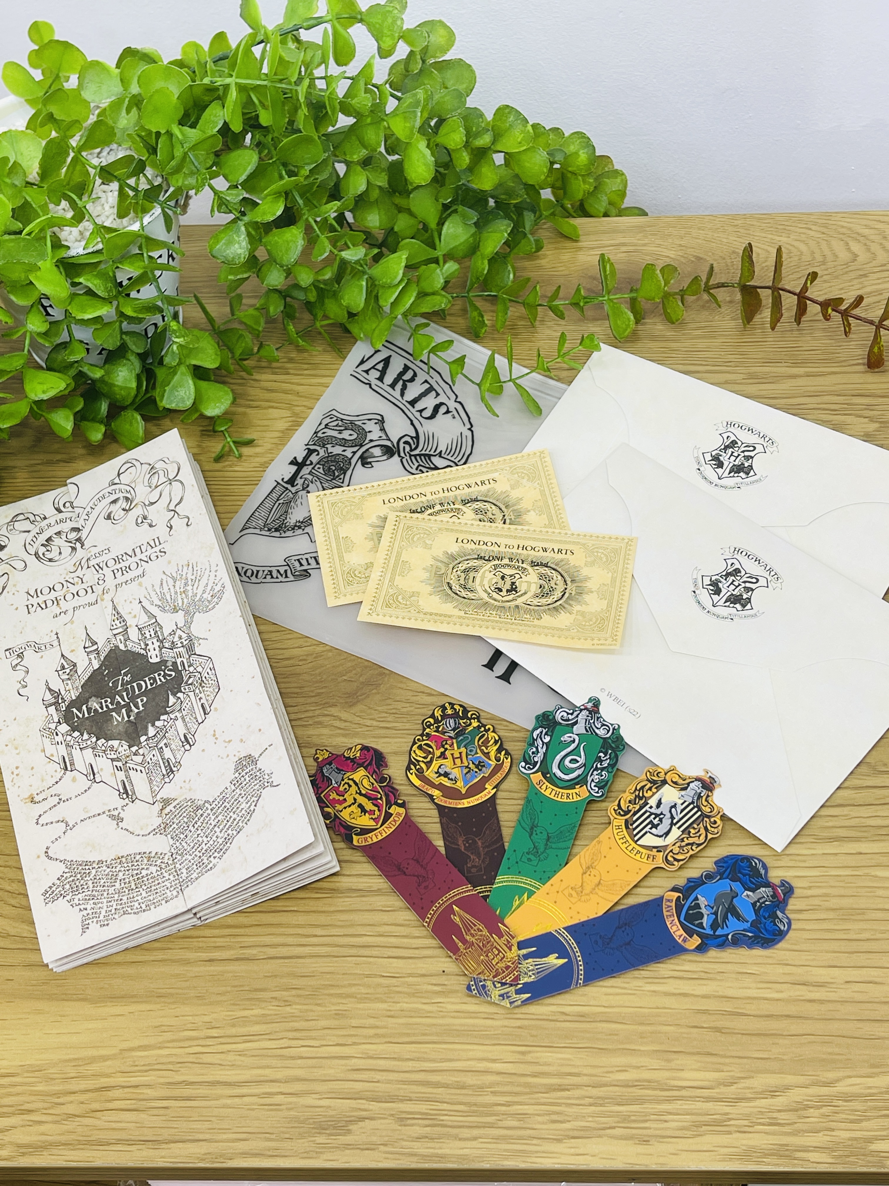 Harry Potter Məktub və Bilet Dəsti