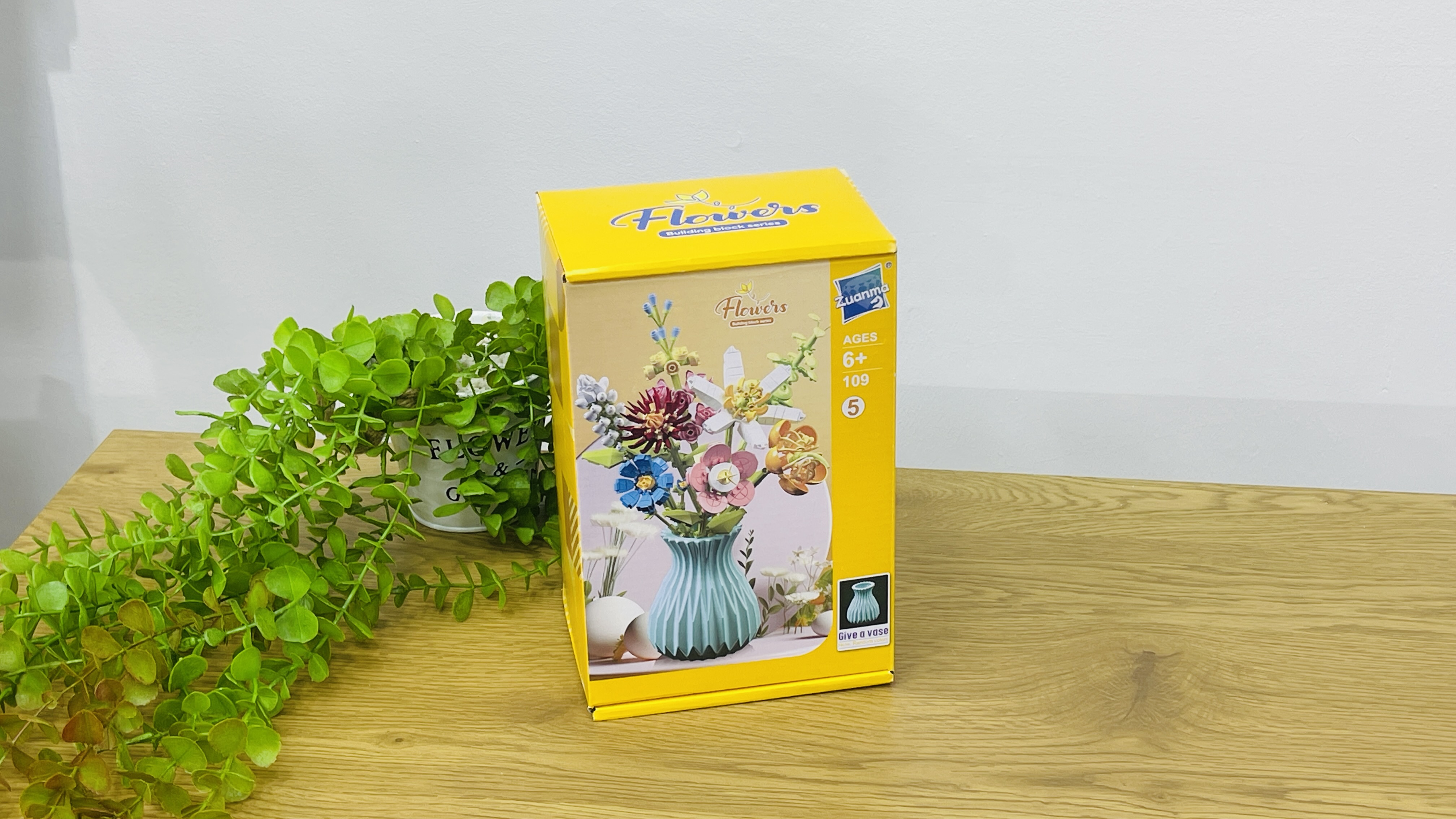 Flowers Building Blocks – Dekorativ Çiçək Buketi Sarı 700 Hissə