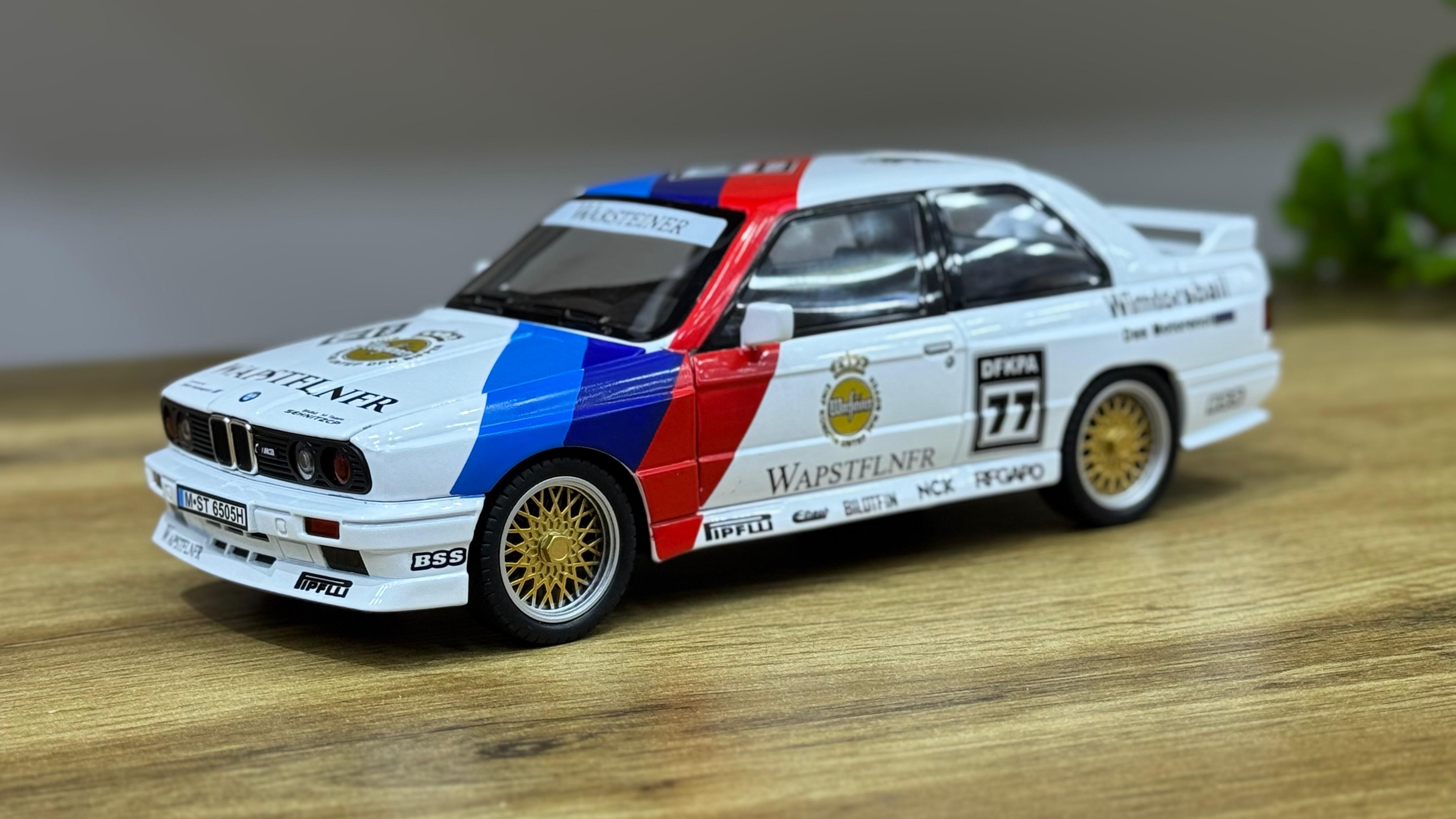 BMW Klassik Yarış Avtomobili Metal Maket