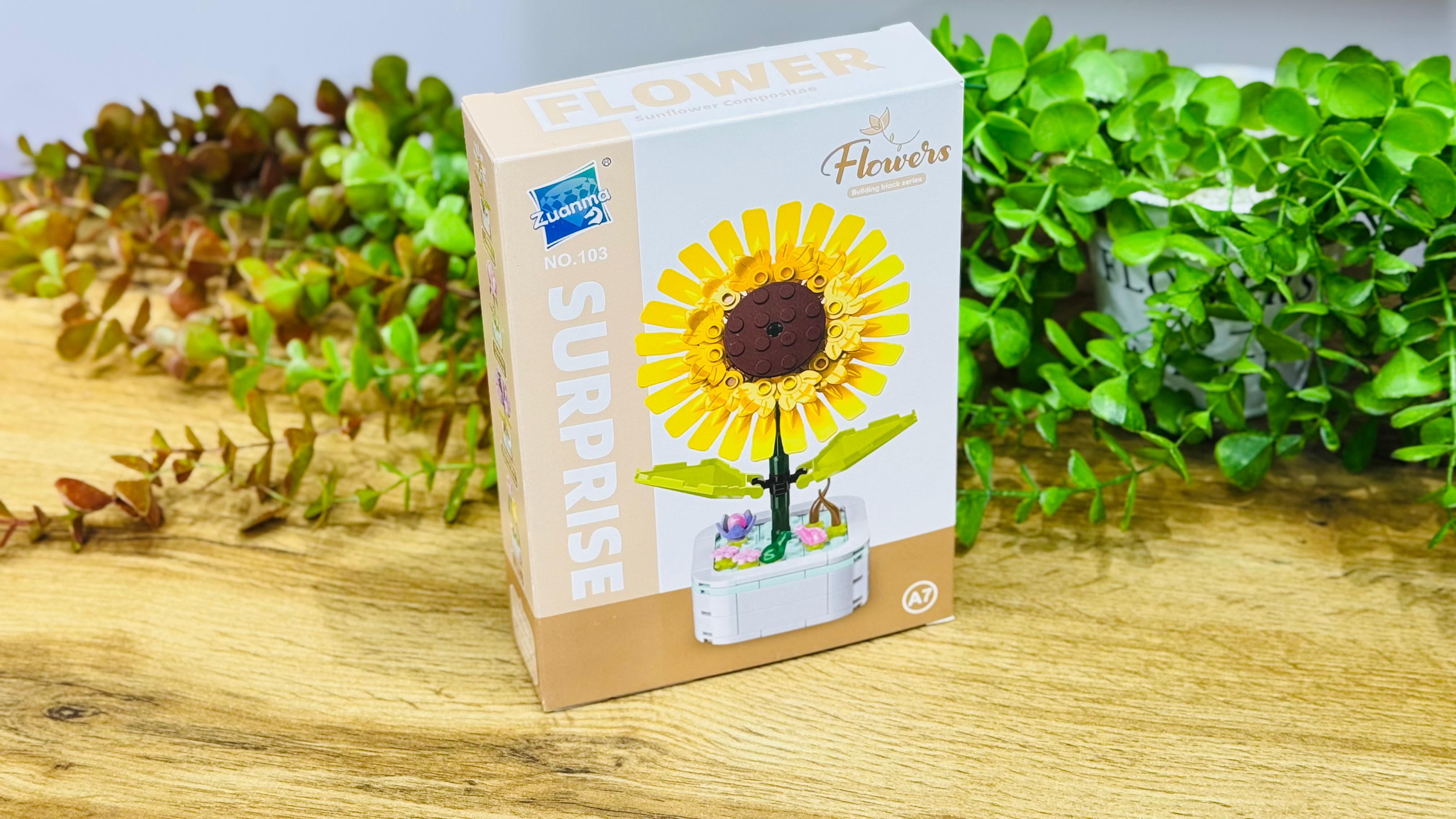 Günəbaxan Çiçəyi – Konstruksiya Seti 100+ Hissə