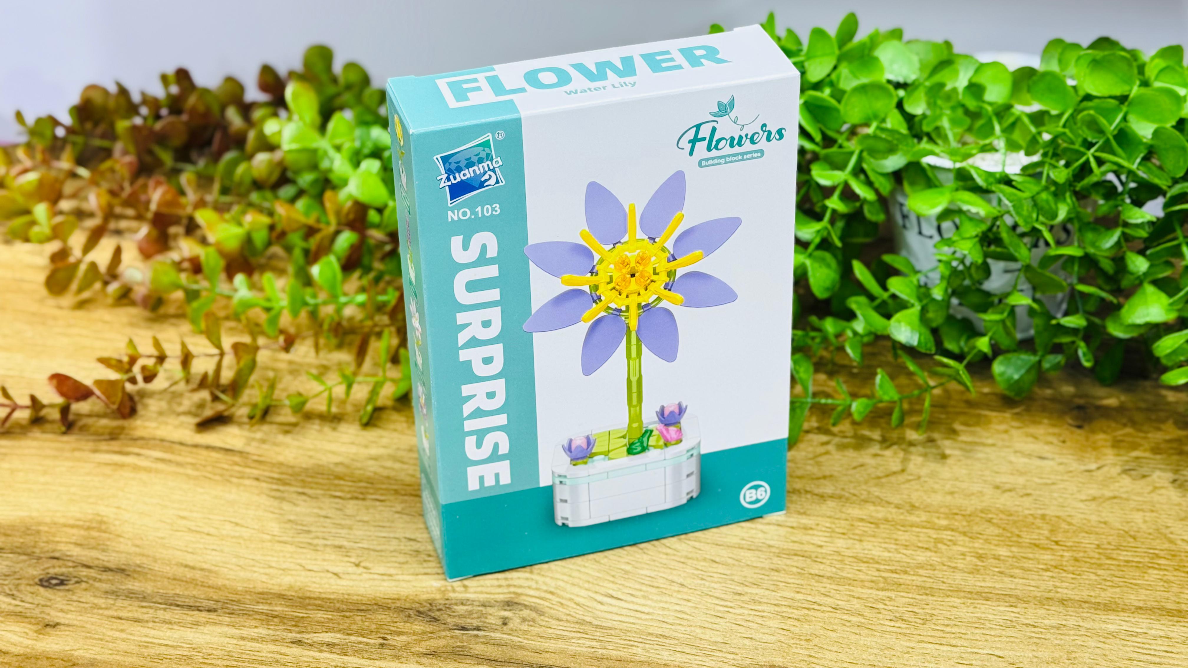 Su Zanbağı – Çiçək Konstruksiya Seti 100+ Hissə