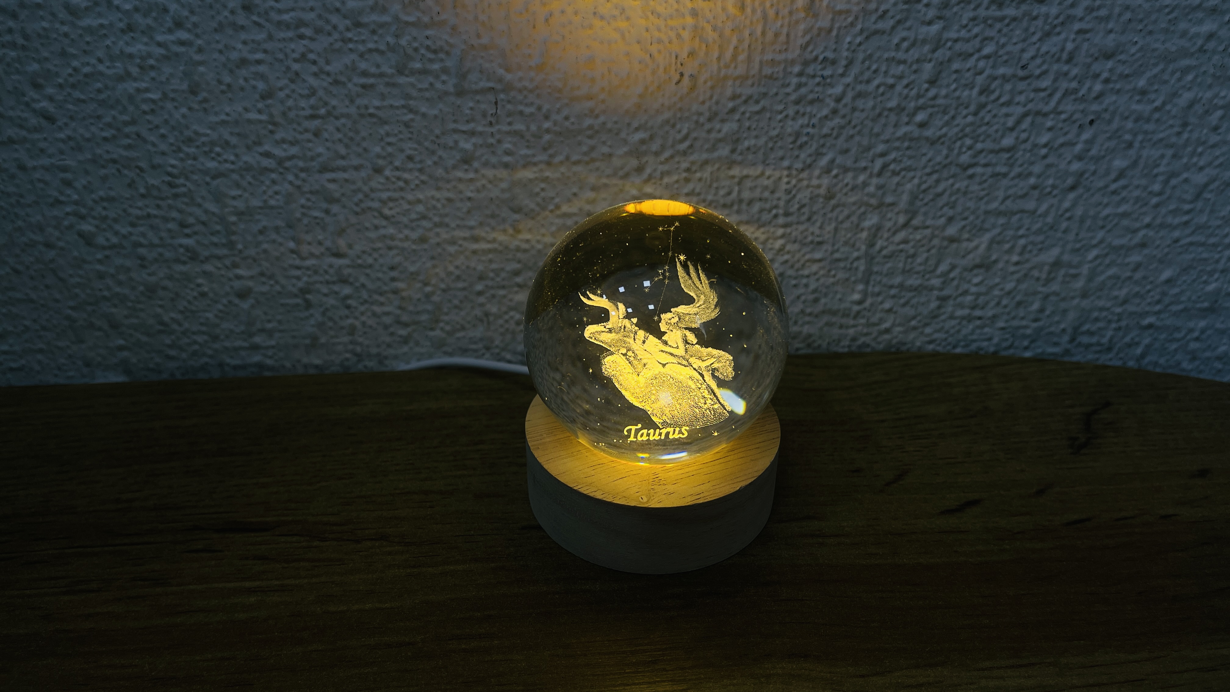 Buğa Bürcü Kürə İşıq (Kiçik  5.5 x 7.5 sm)