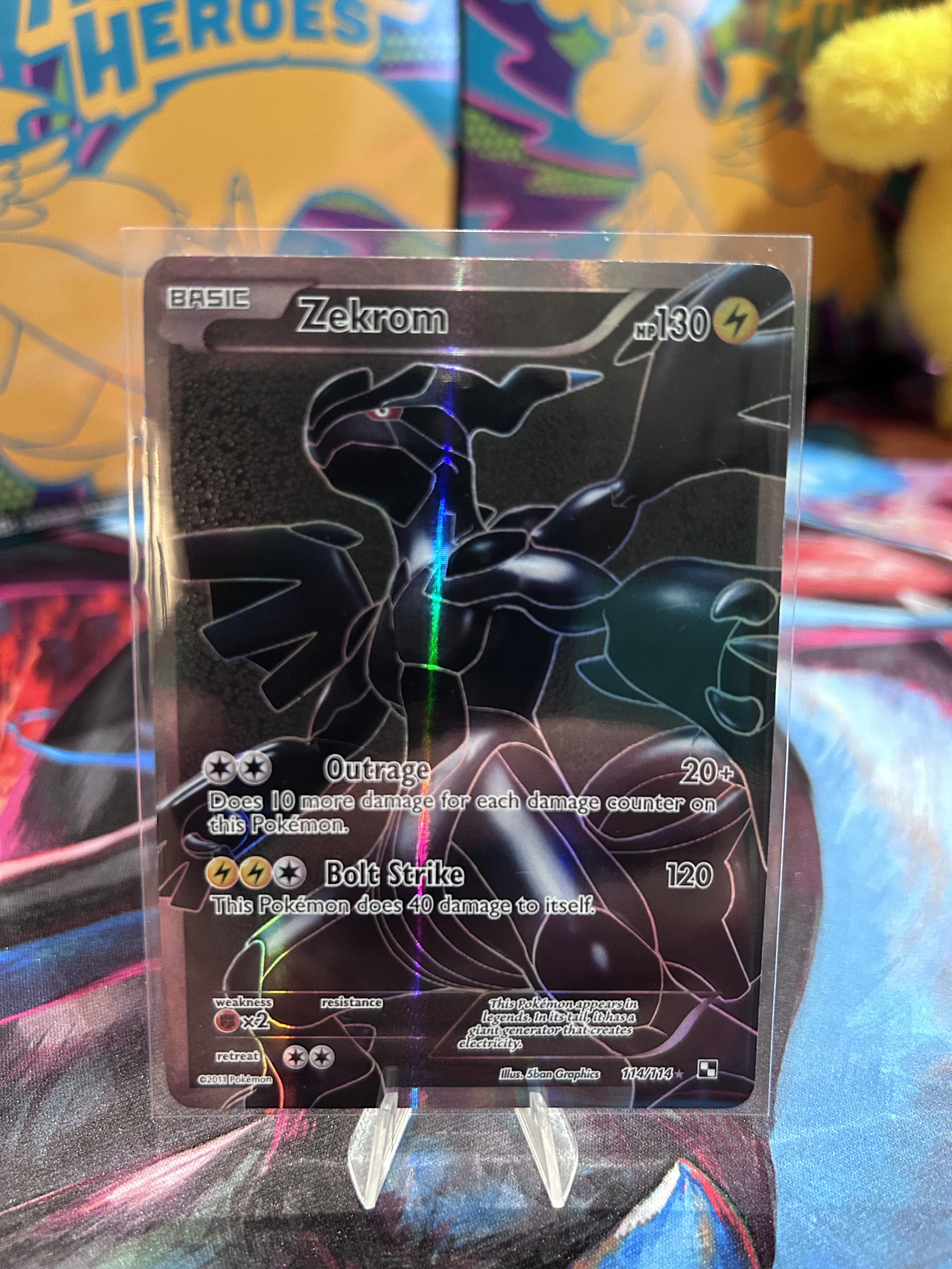 Zekrom near mint (BLW 114)