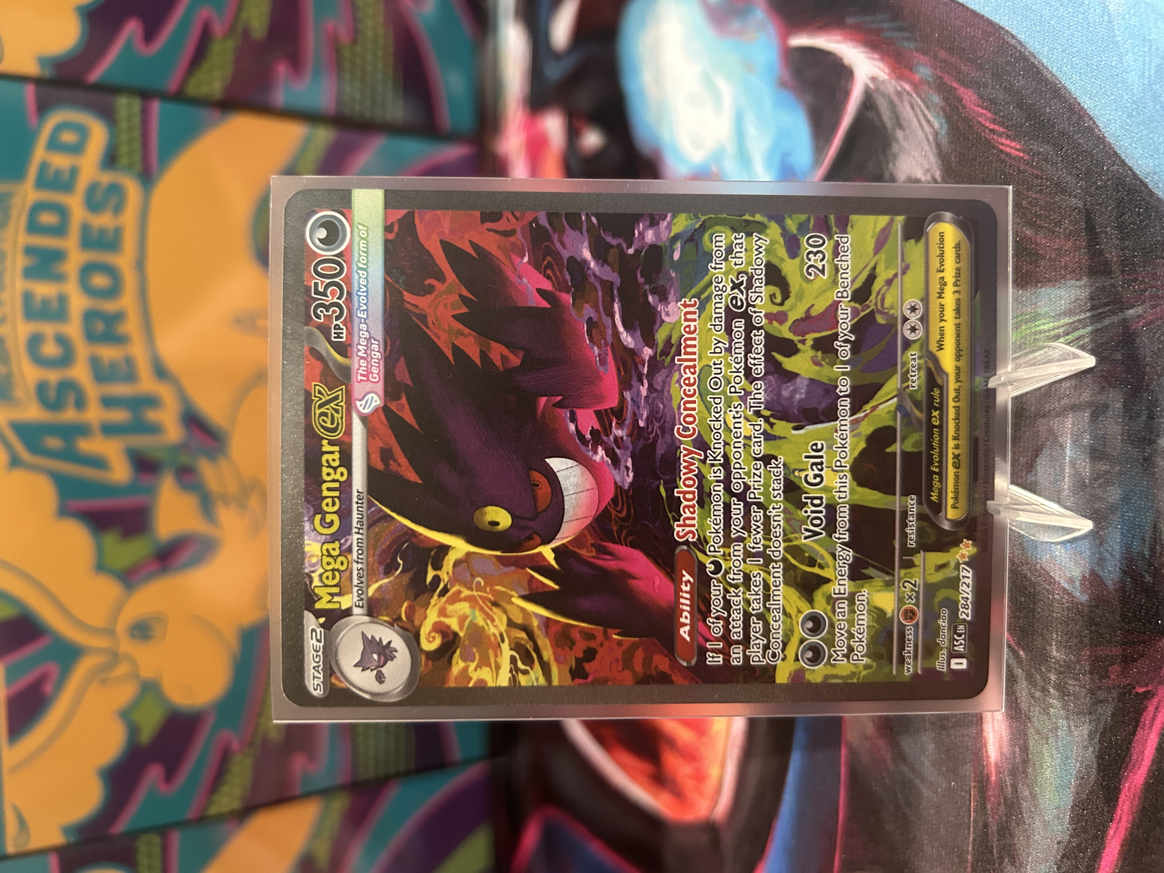 Mega Gengar ex near mint (ASC 284)