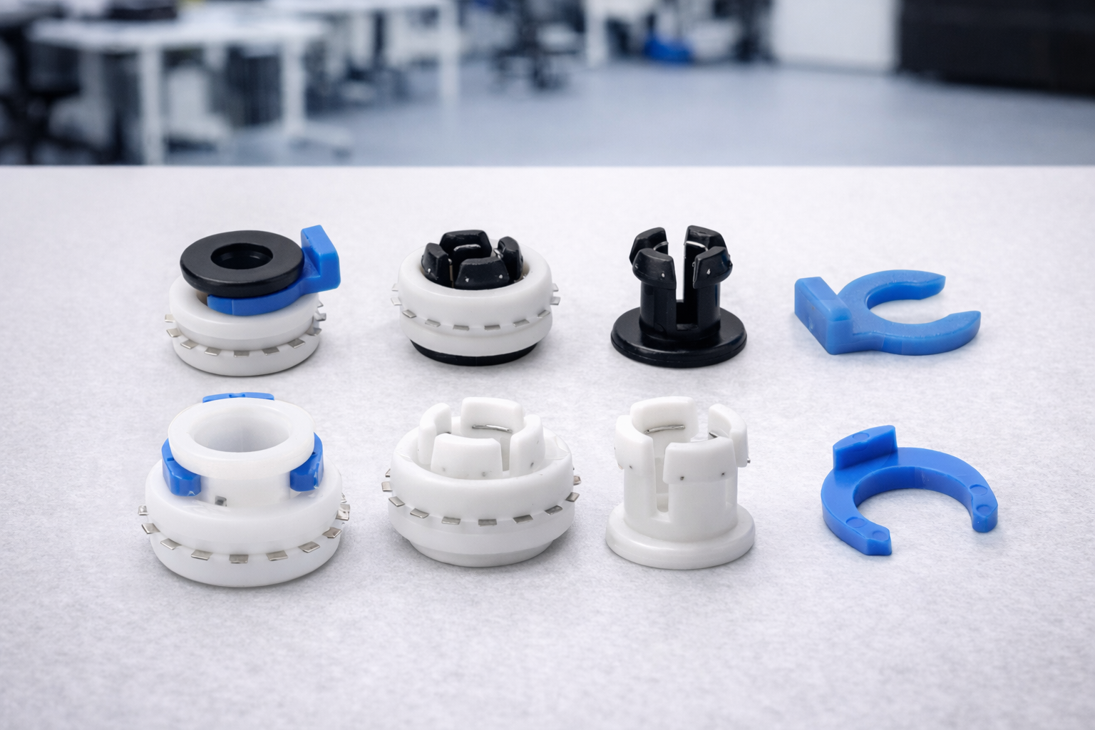 Aizbāžņi/pārejas/stiprinājumi