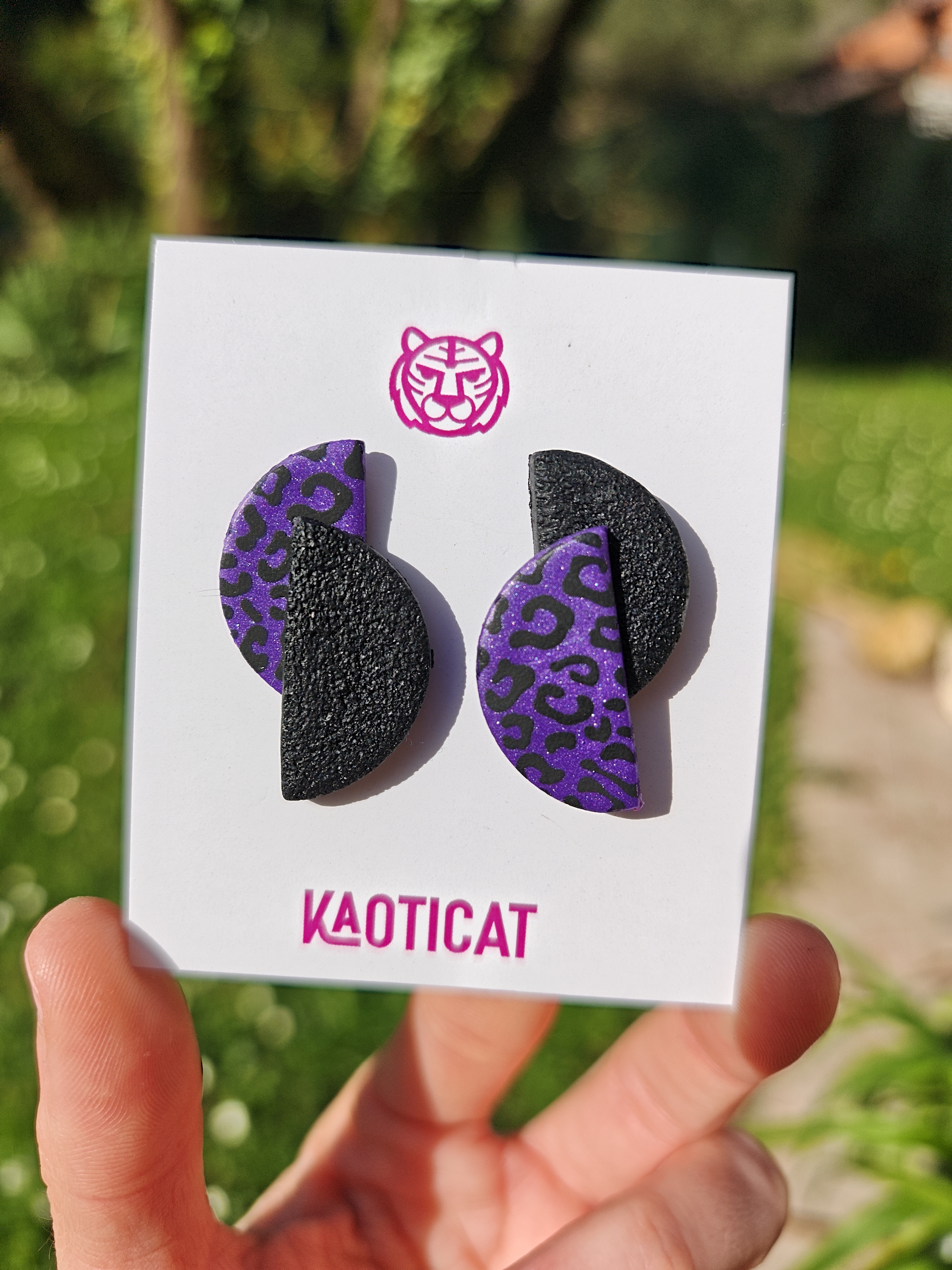 Pendientes Animal Print