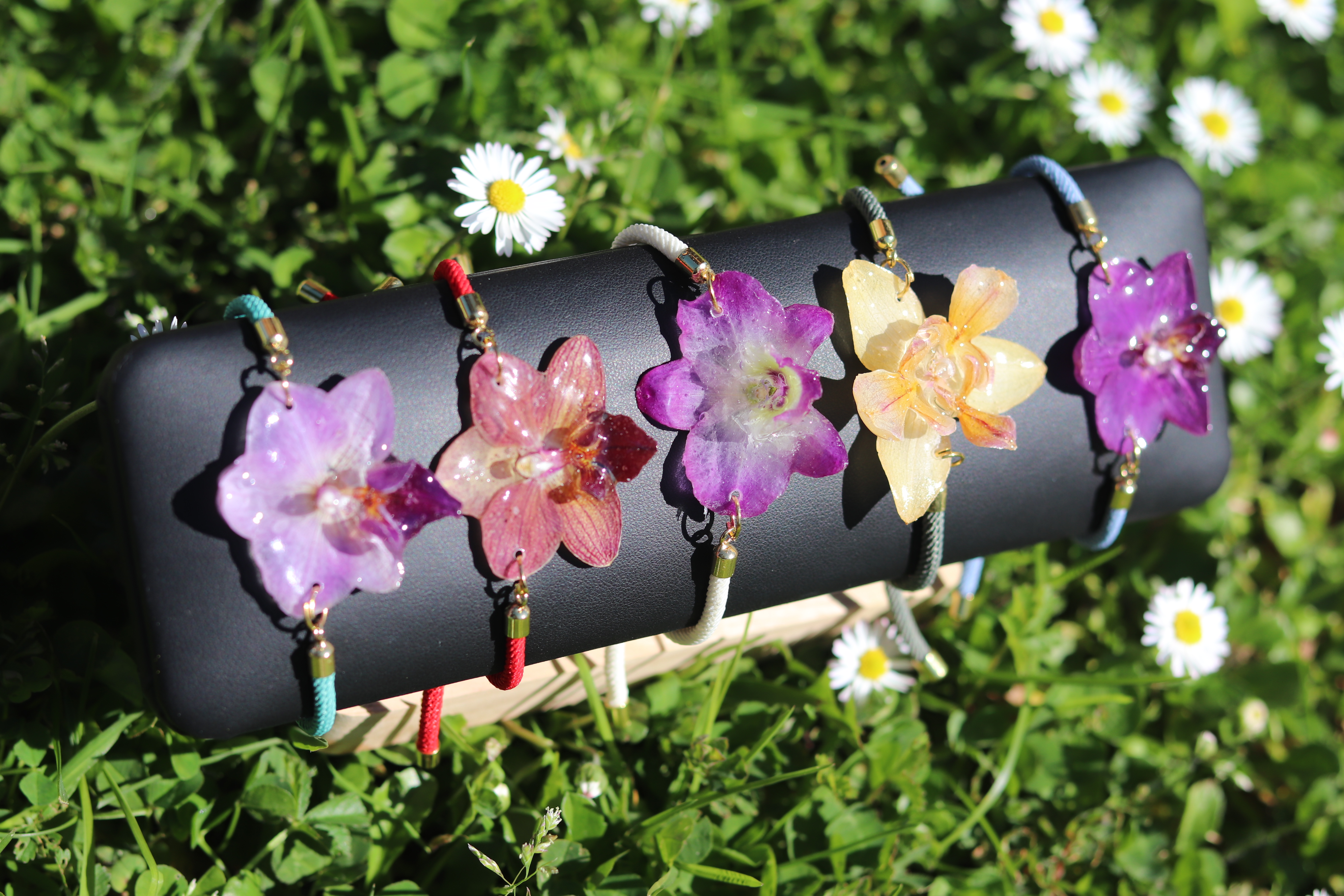 Pulsera de Orquídea natural (mini)