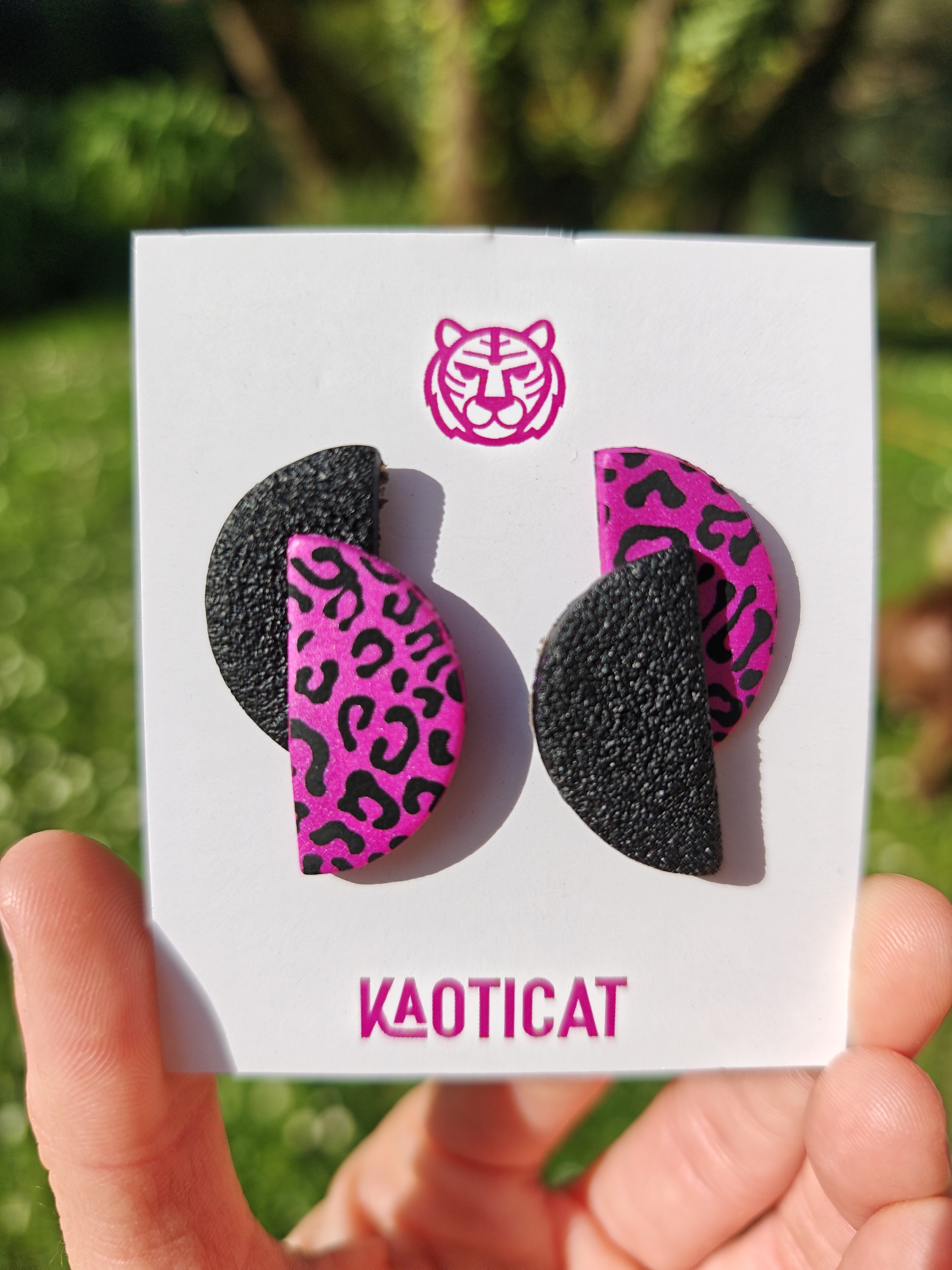 Pendientes Animal Print