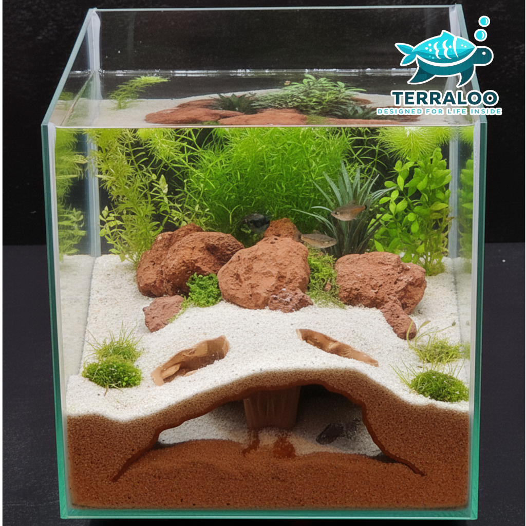 The Secret of Pharaoh – 3D Printed Aquarium Cave | Fish & Shrimp Hide Shelter