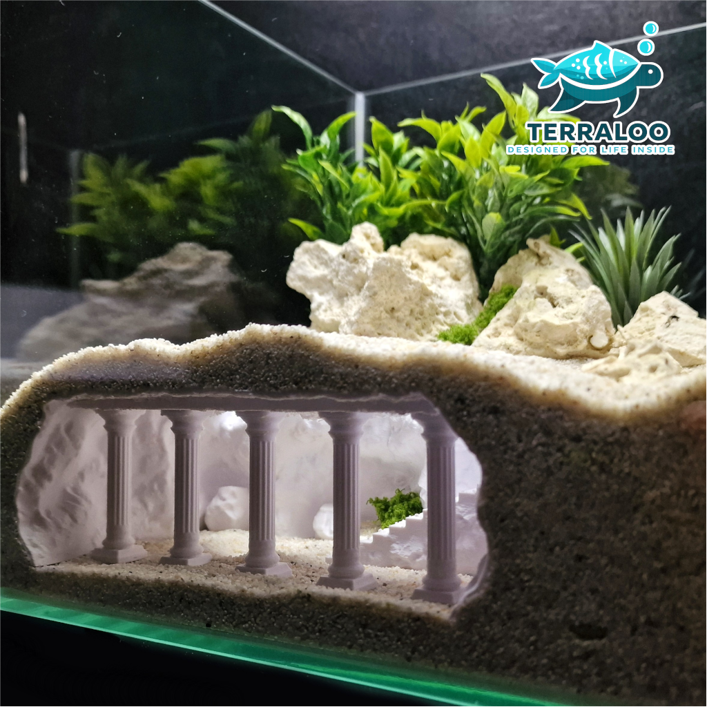 Secrets of Rome – 3D Printed Aquarium Cave