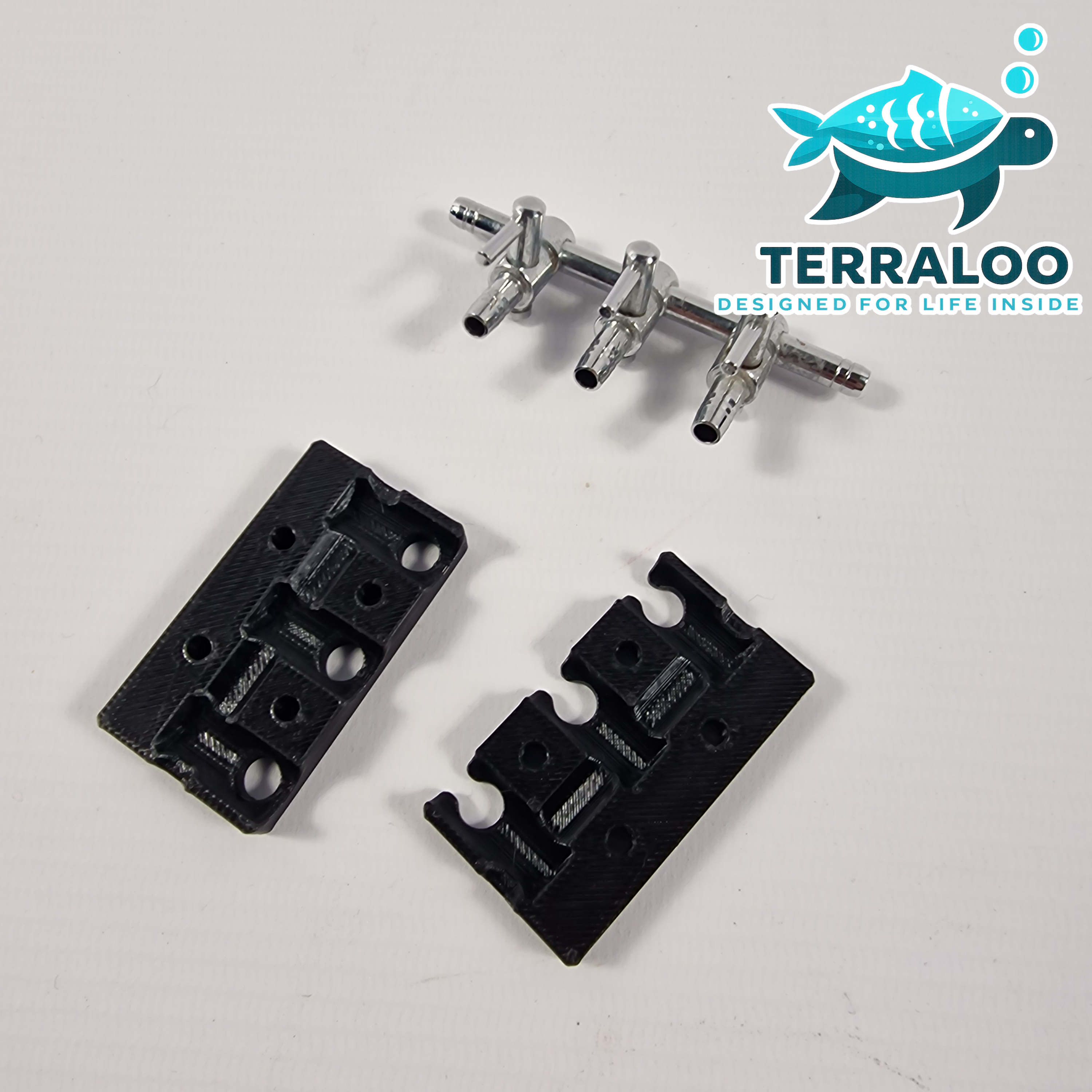 Aquarium Air Pump Metal Valve Control Holder