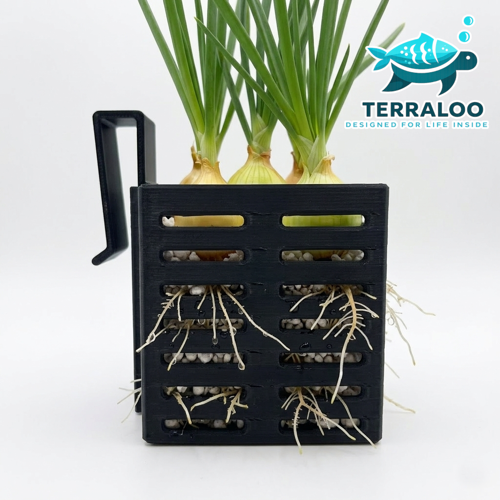 Aquarium Planter Holder Box 65x69x70