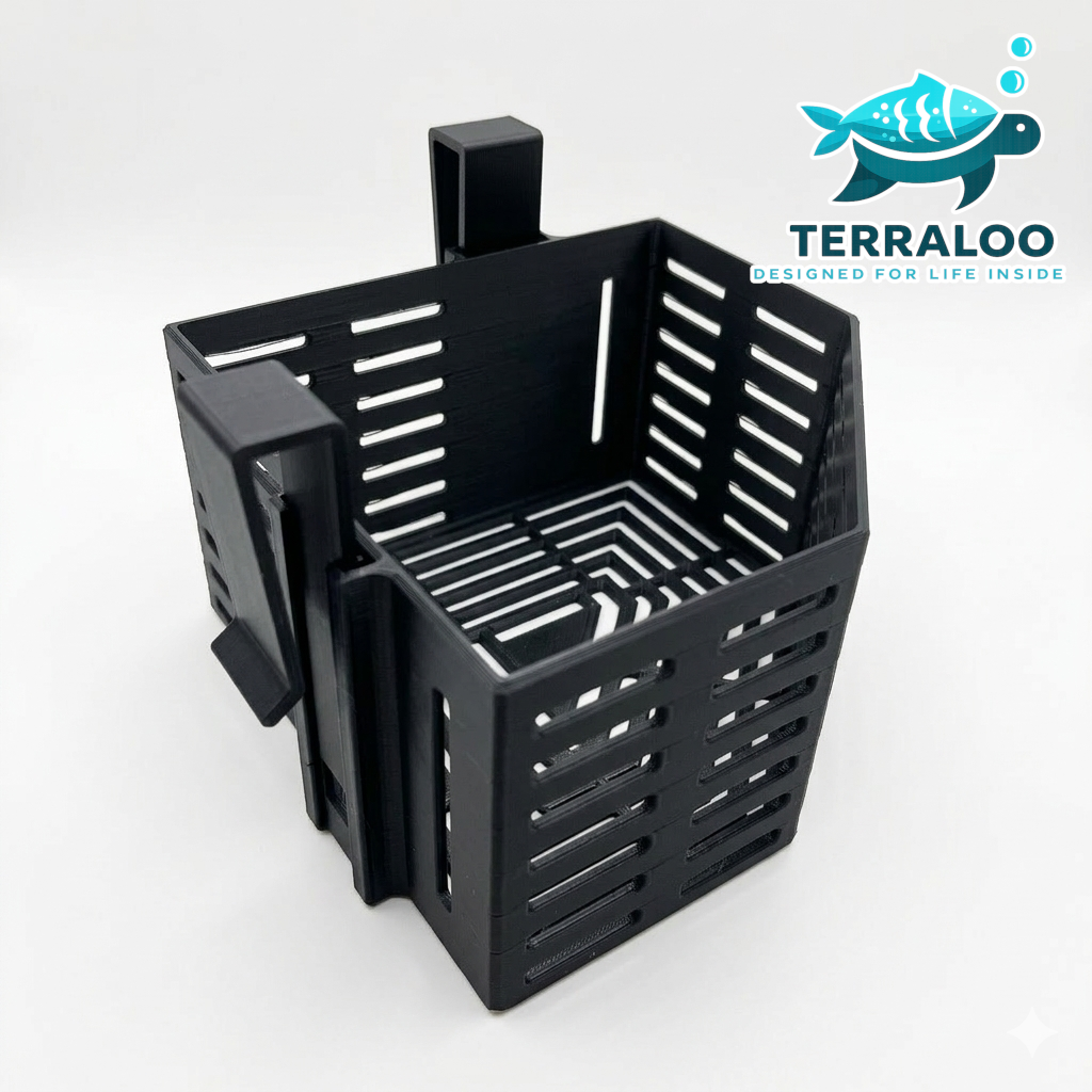 Aquarium Hydroponic Planter Holder Box 120x120x70