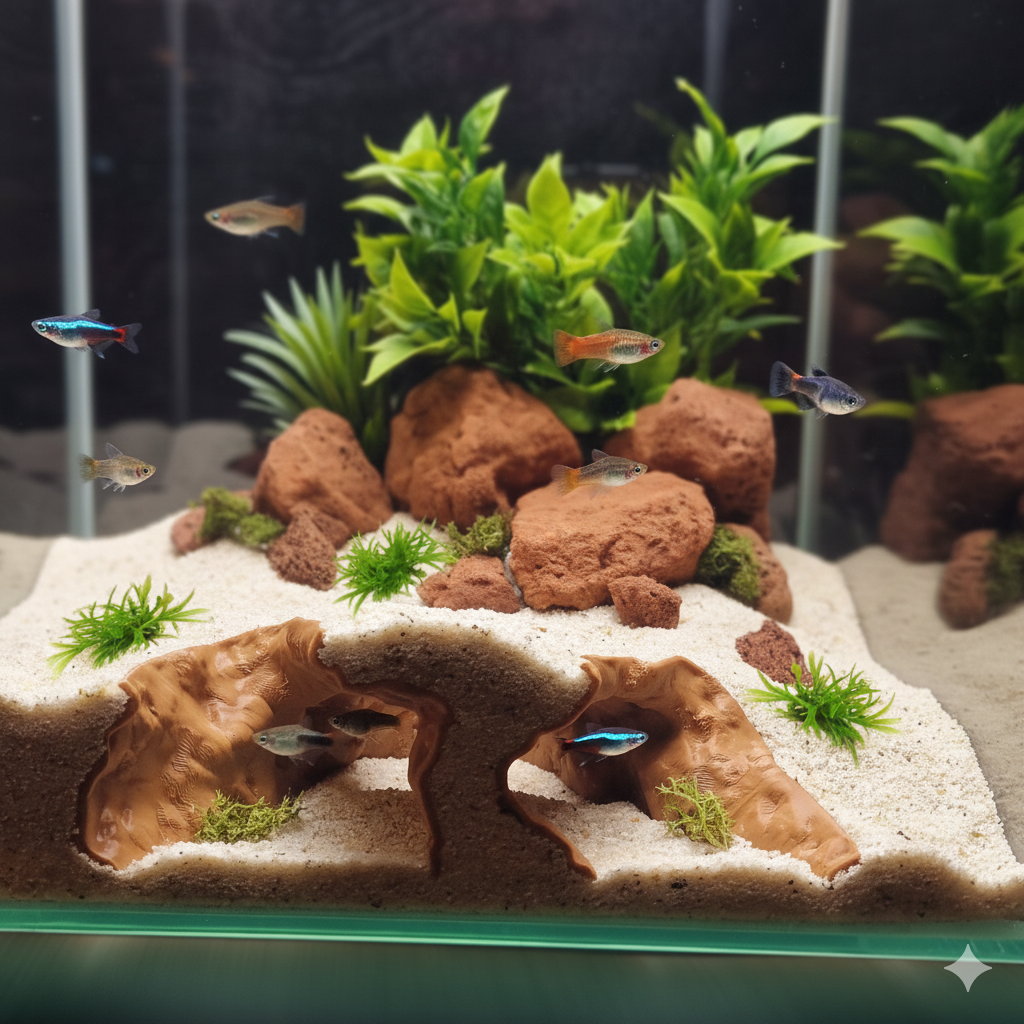 Tidepool Cavern – 3D Printed Aquarium Cave