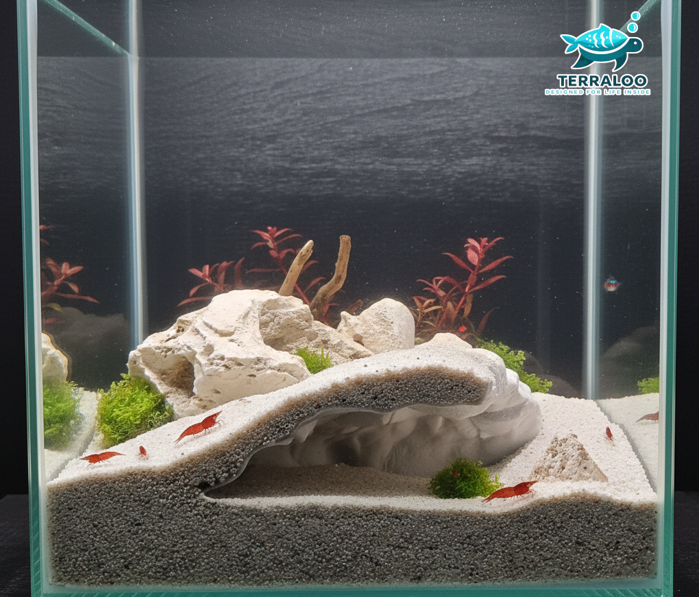 Cliff Cave – 3D Printed Aquarium Hideaway
