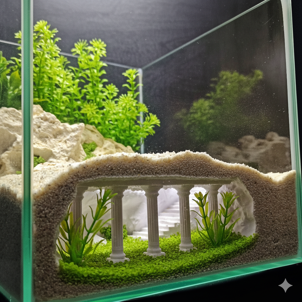 Secrets of Rome – 3D Printed Aquarium Cave