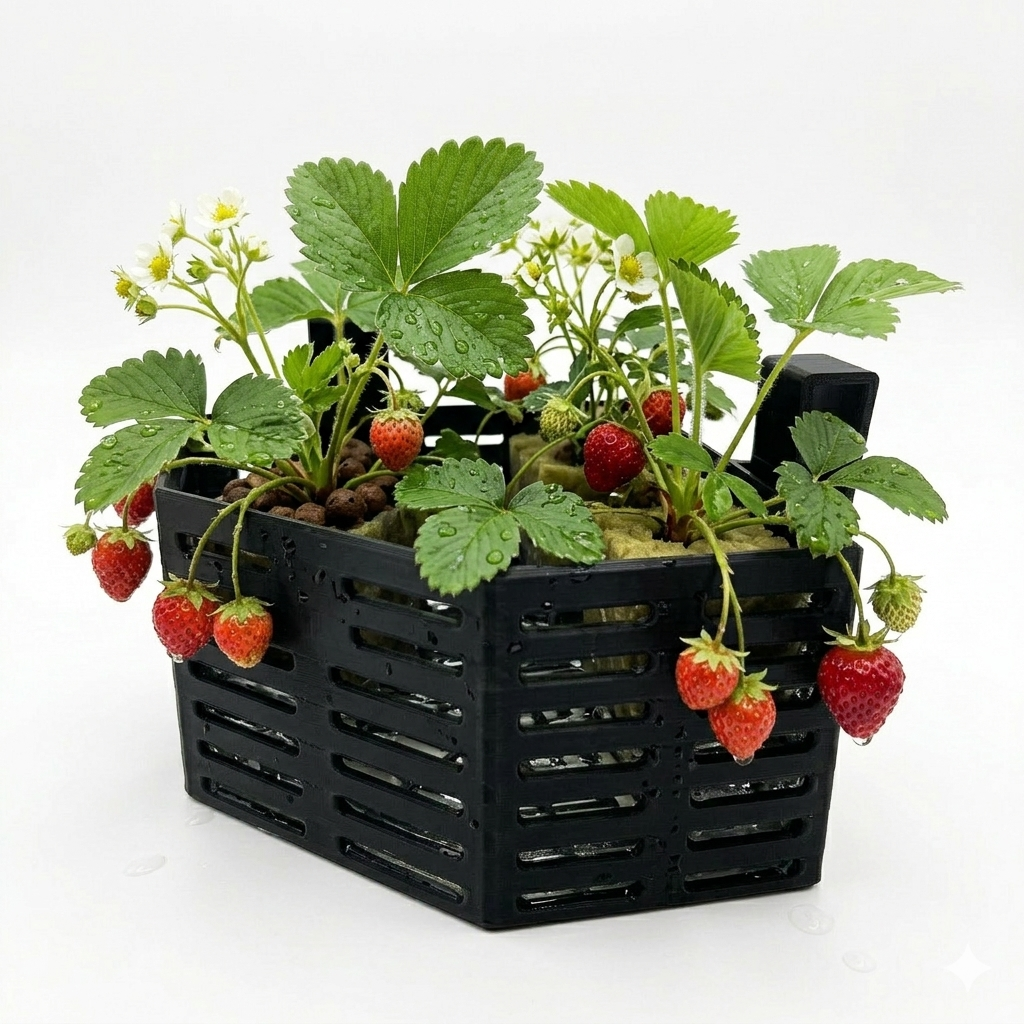 Aquarium Hydroponic Planter Holder Box 120x120x70