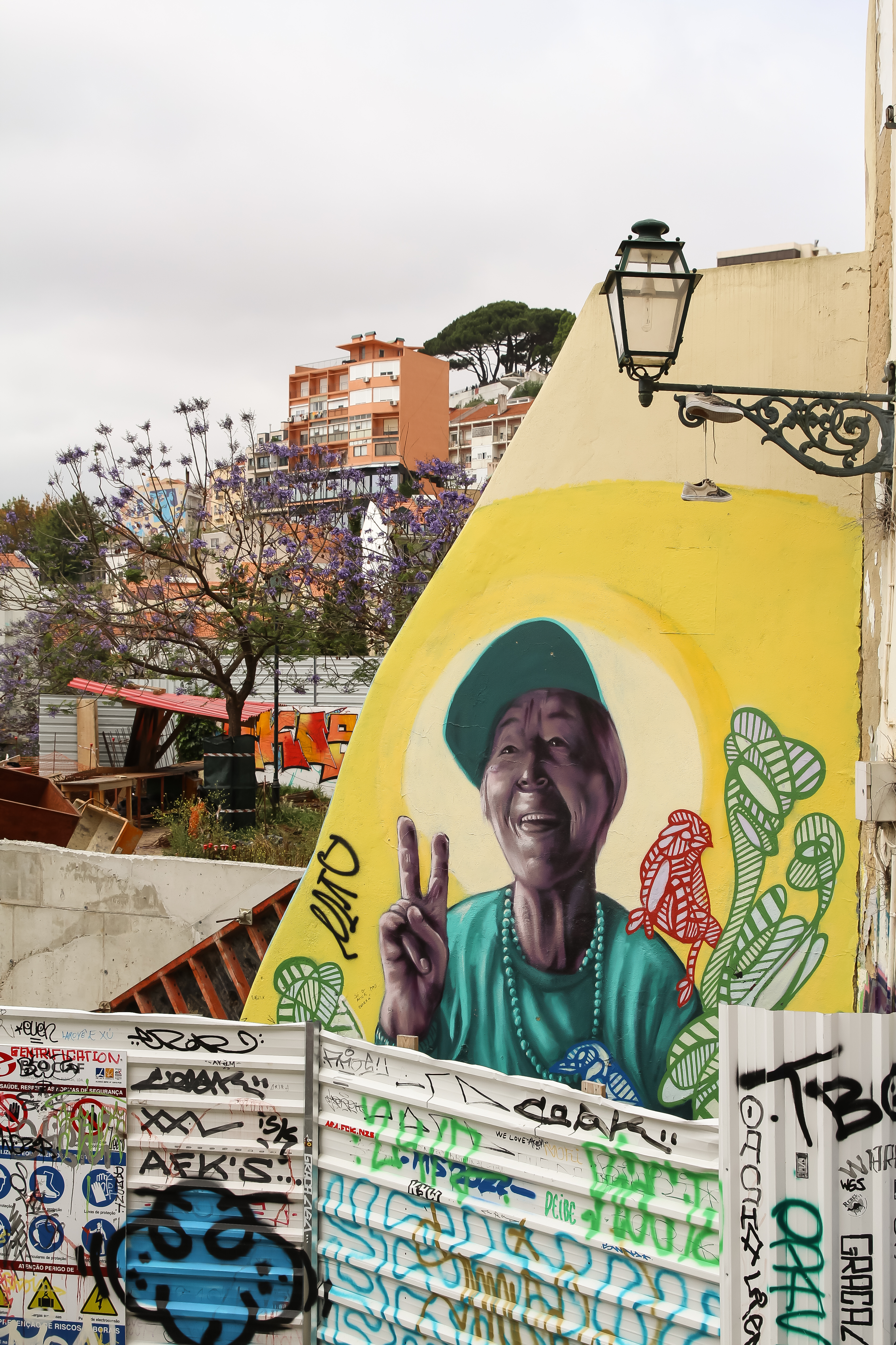 Photo sur toile de Street Art à Lisbonne.