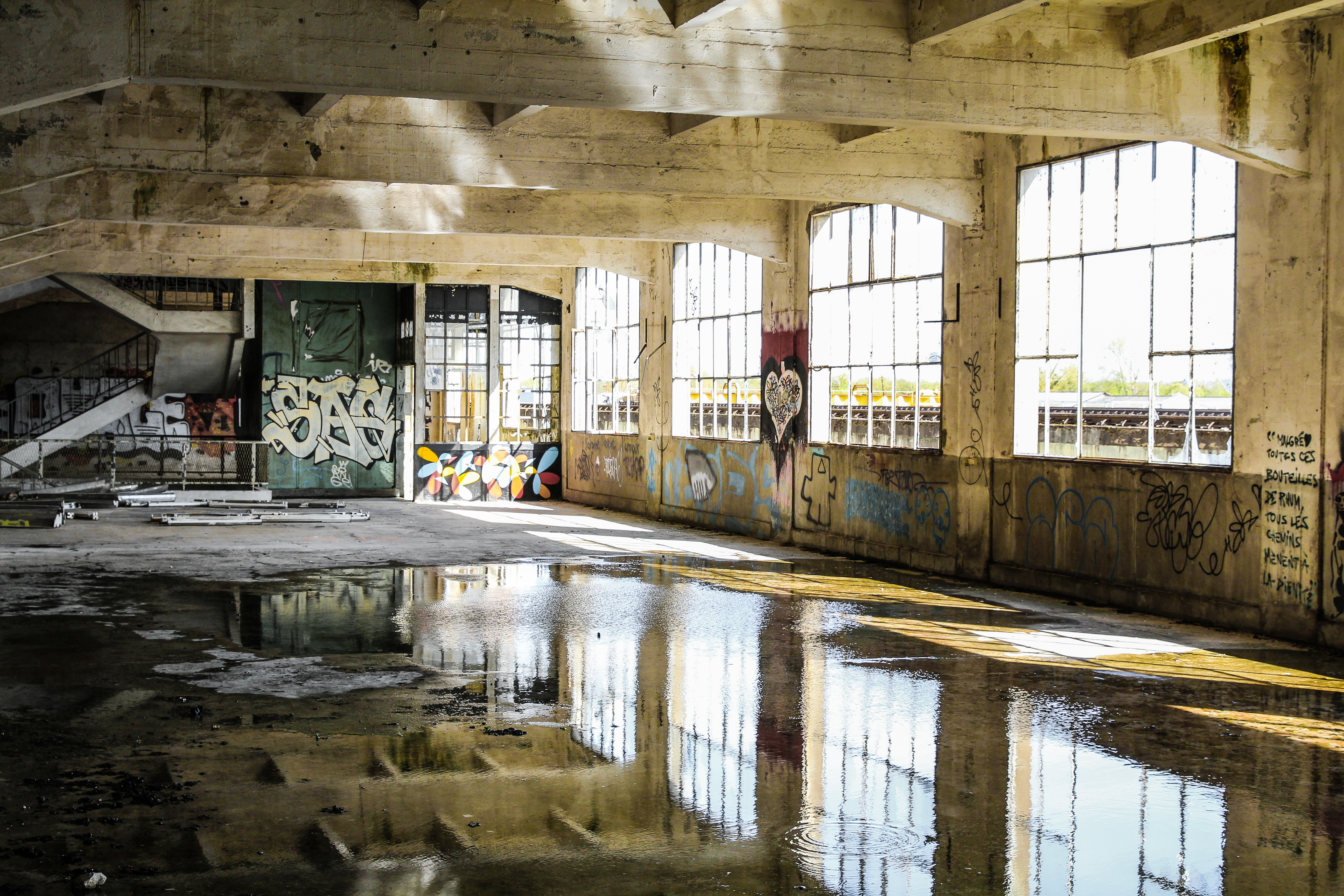 Photo sur toile urbex industriel