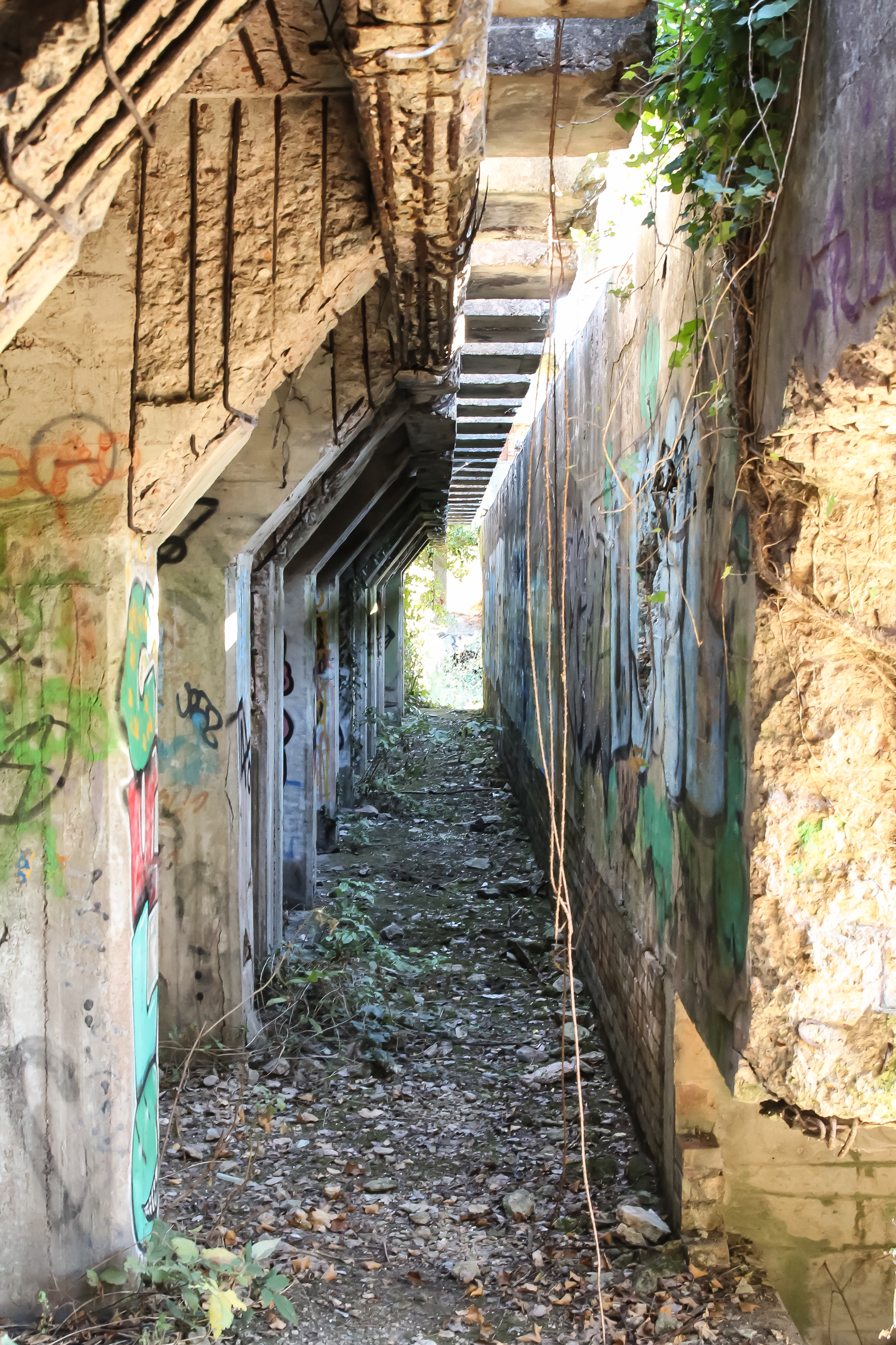 Photo sur toile d'architecture urbaine abandonnée