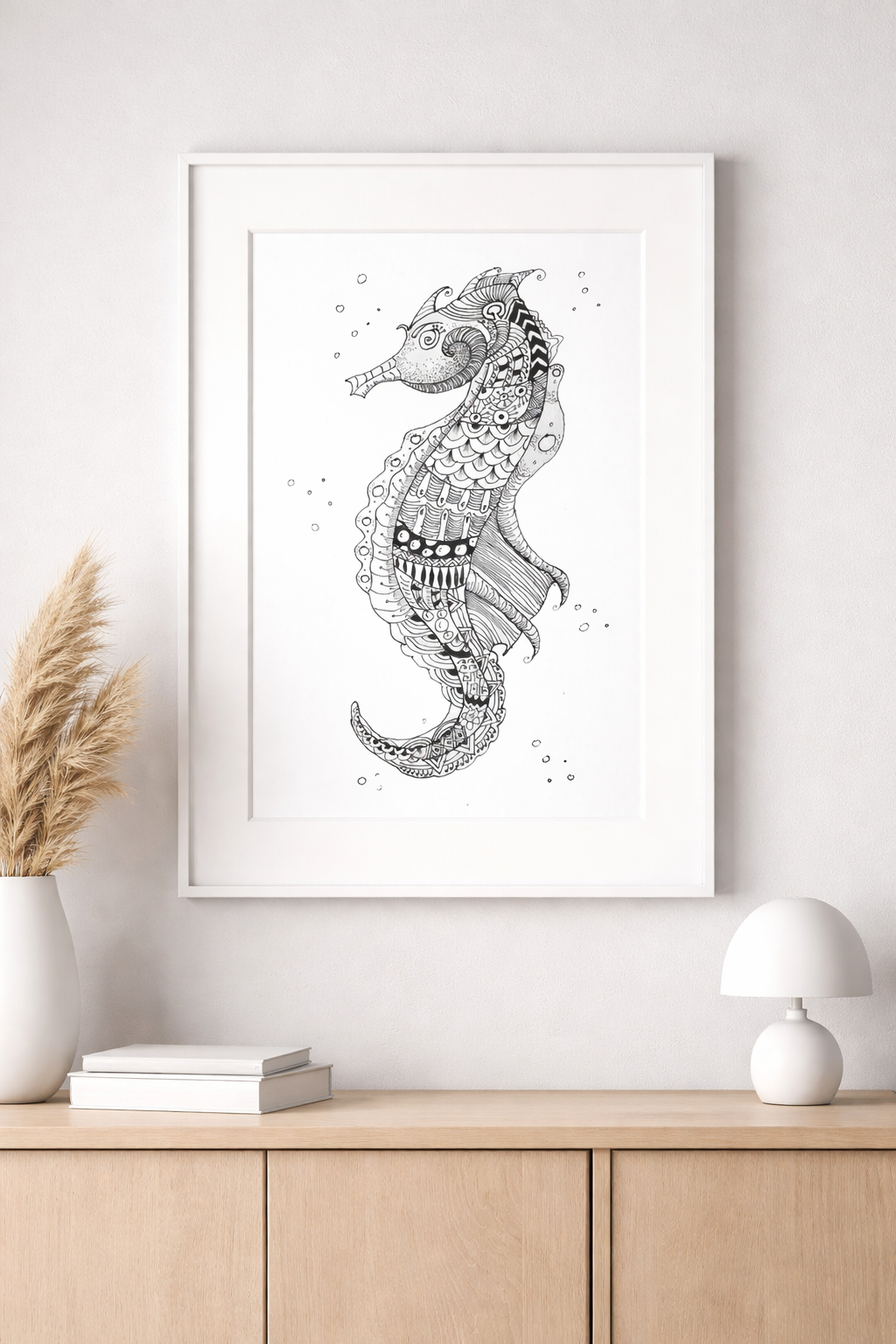 Intricate Seahorse 