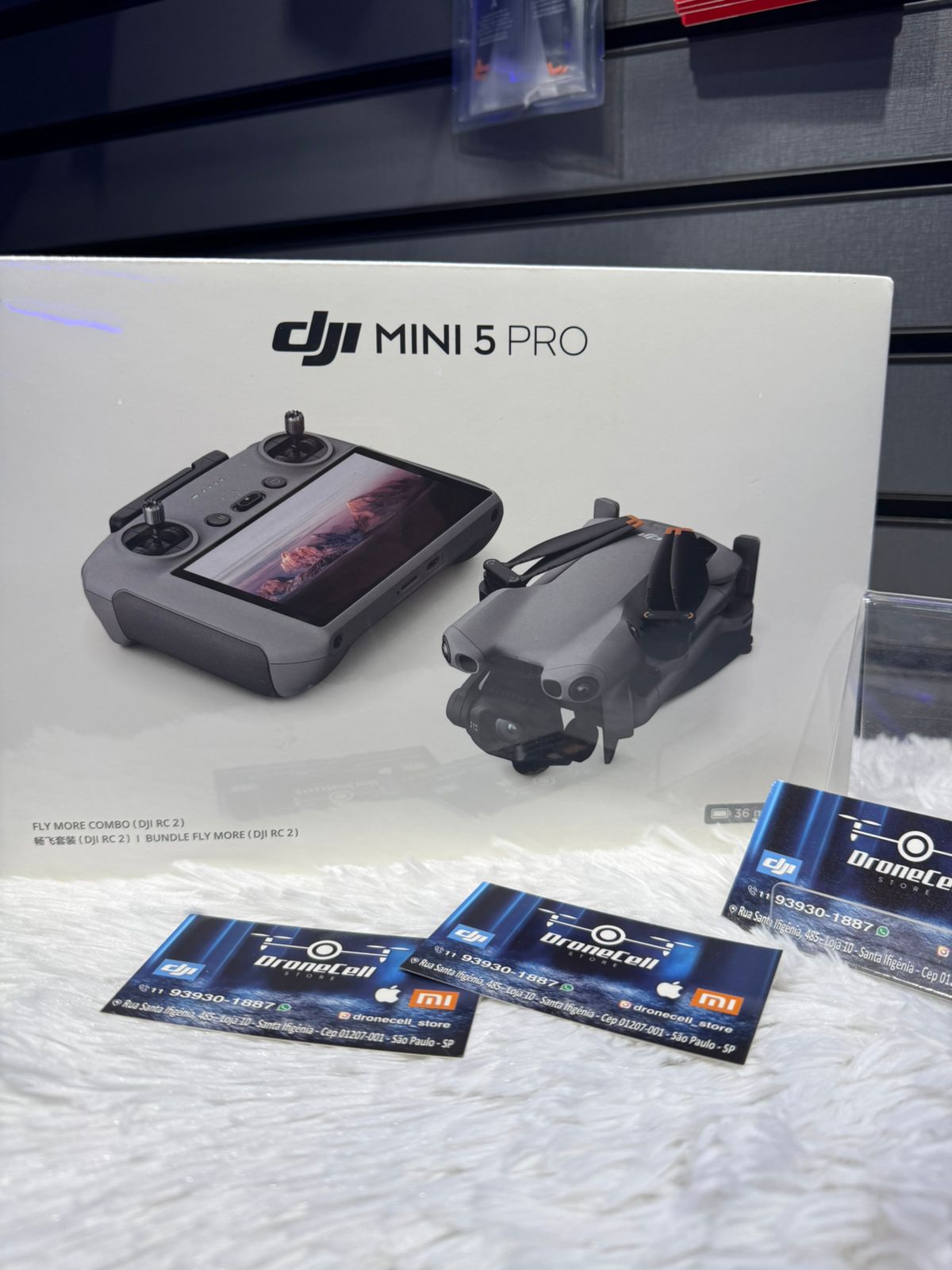 DJI Mini 5 PRO Combo Fly More Com Tela