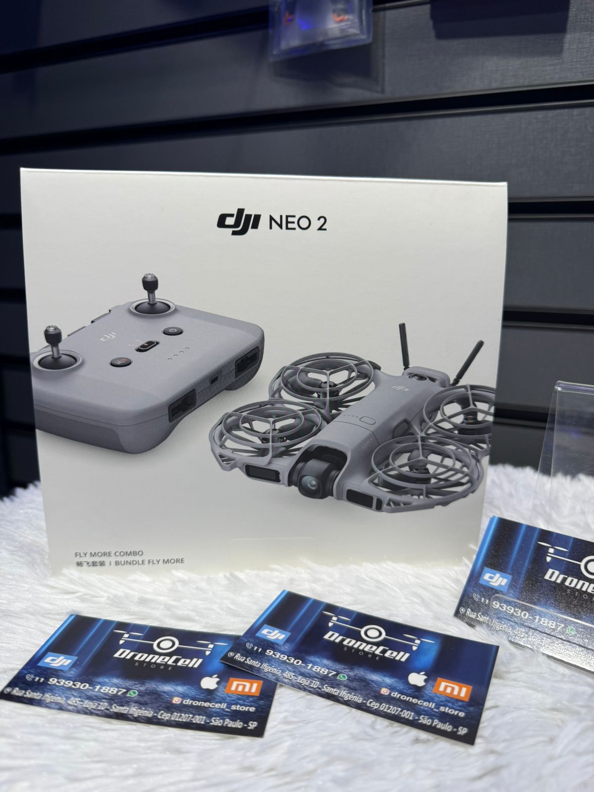 DJI Neo 2 Combo Fly More Controle Sem Tela