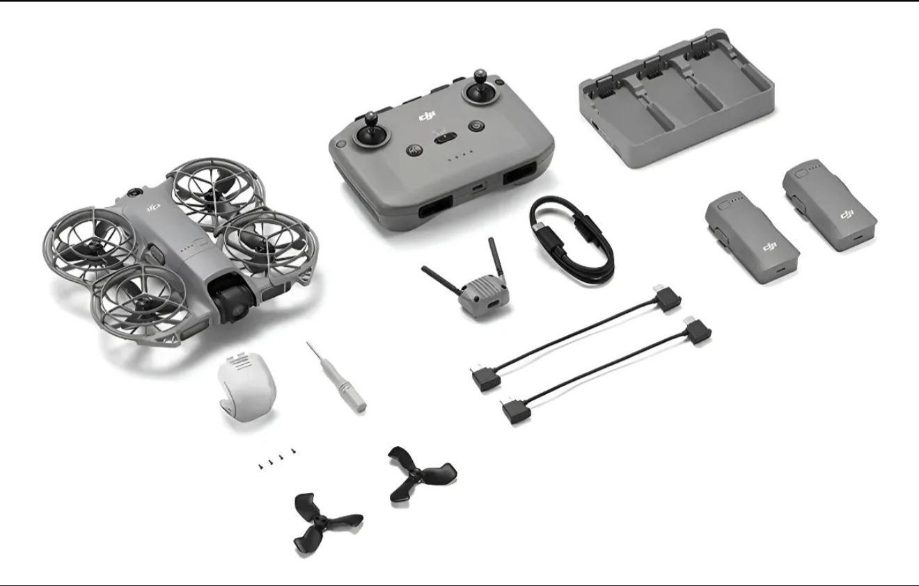 DJI Neo 2 Combo Fly More Controle Sem Tela