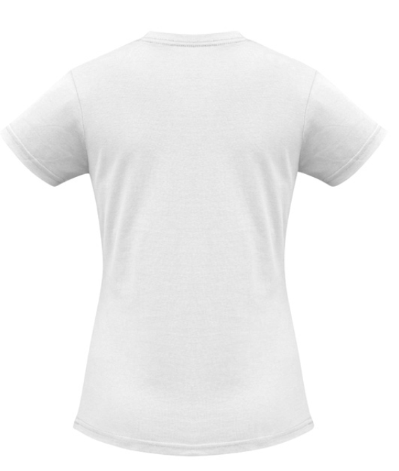 Female Mclub Tshirt Single logo on front. 