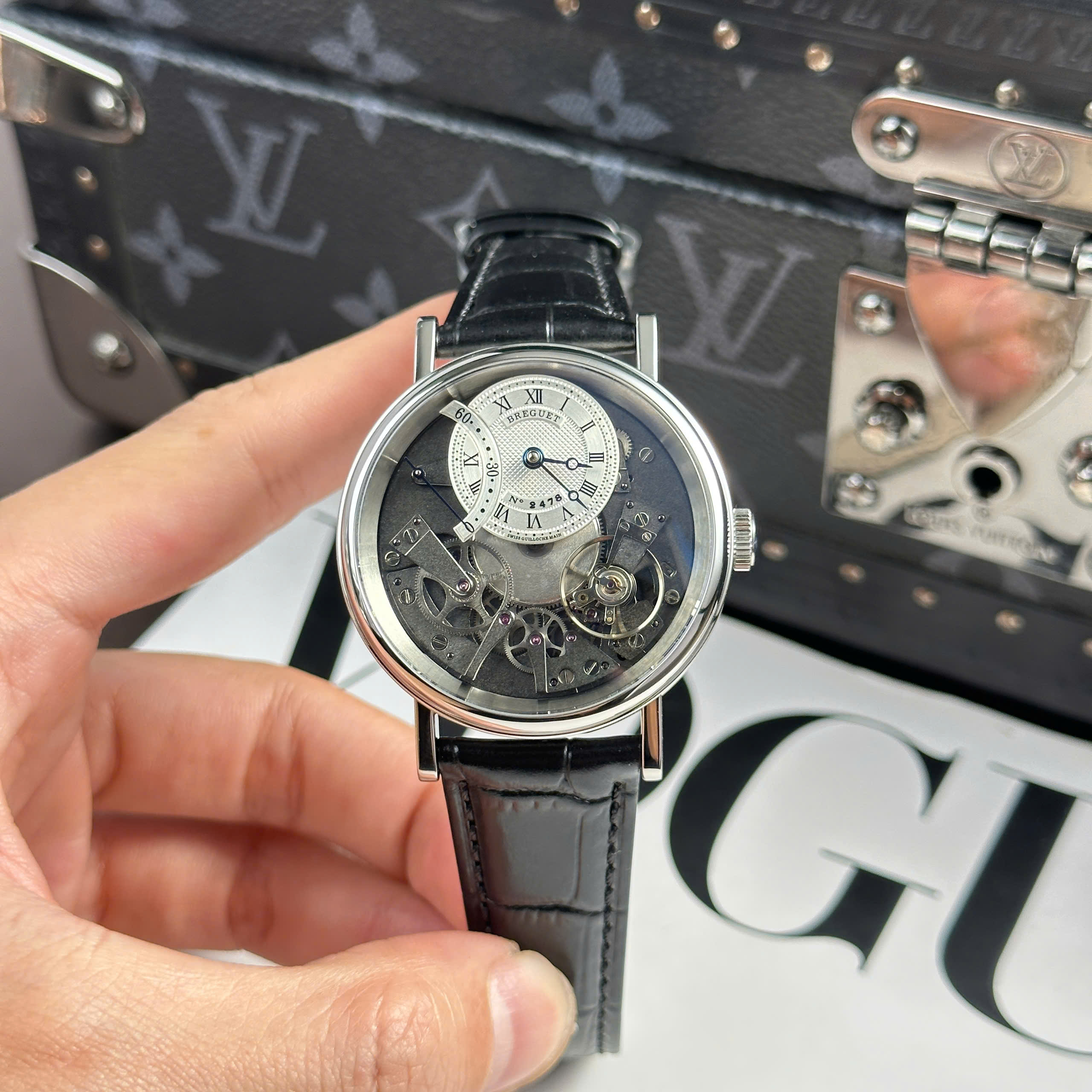 Đồng hồ Breguet Tradition 7097 • size 40mm, đen