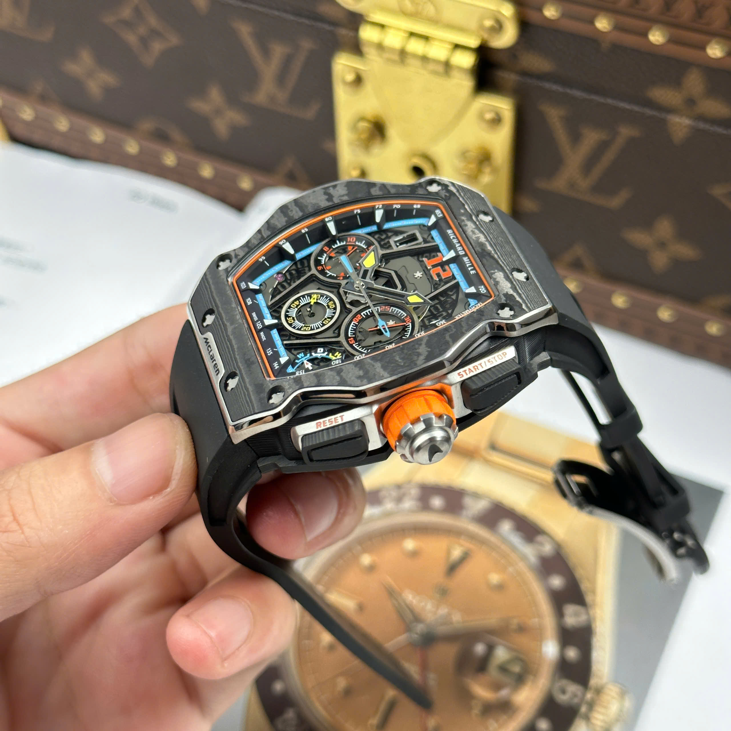 Đồng hồ RICHARD MILLE RM65-01, Size 44,5mm x 49,9mm dày 16mm