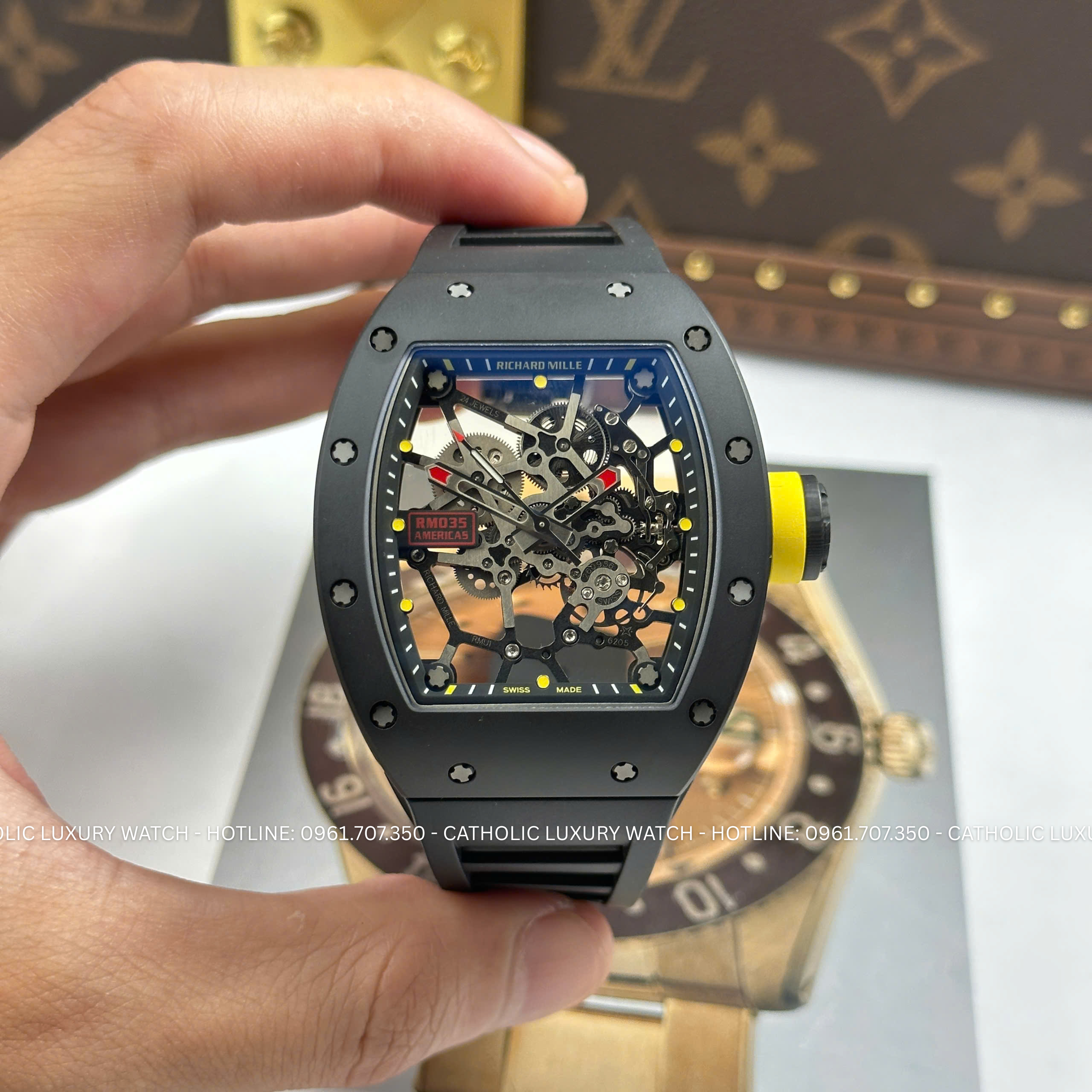 Đồng hồ Richard Mille RM05 Americas Toro, Size 40mm x 48mm