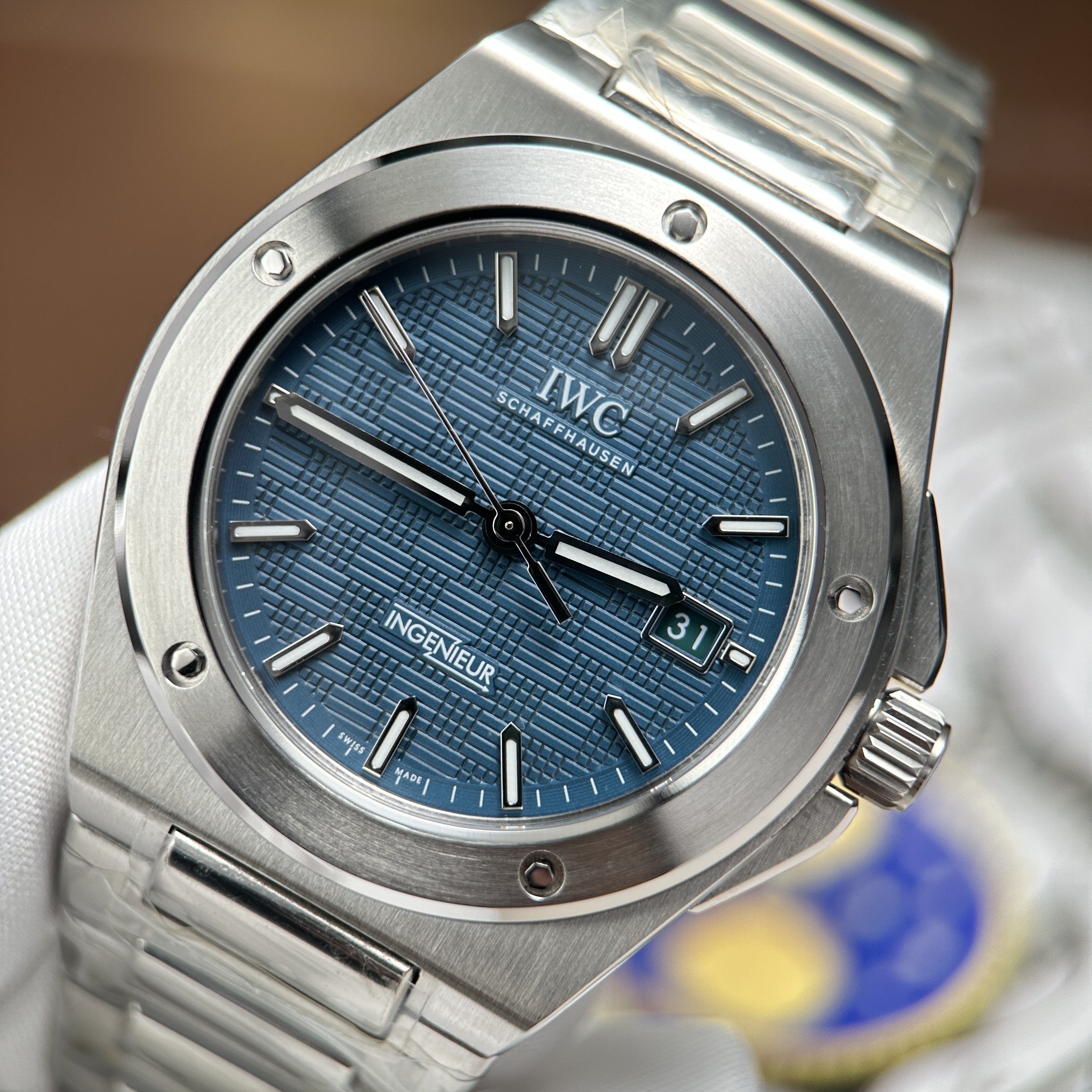 Đồng hồ IWC Ingenieur • Size 40mm • Xanh Navy