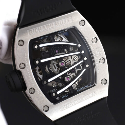 Đồng hồ nam Richard Mille RM59-01 chế tác bộ chuyển động tourbillon 51x43mm