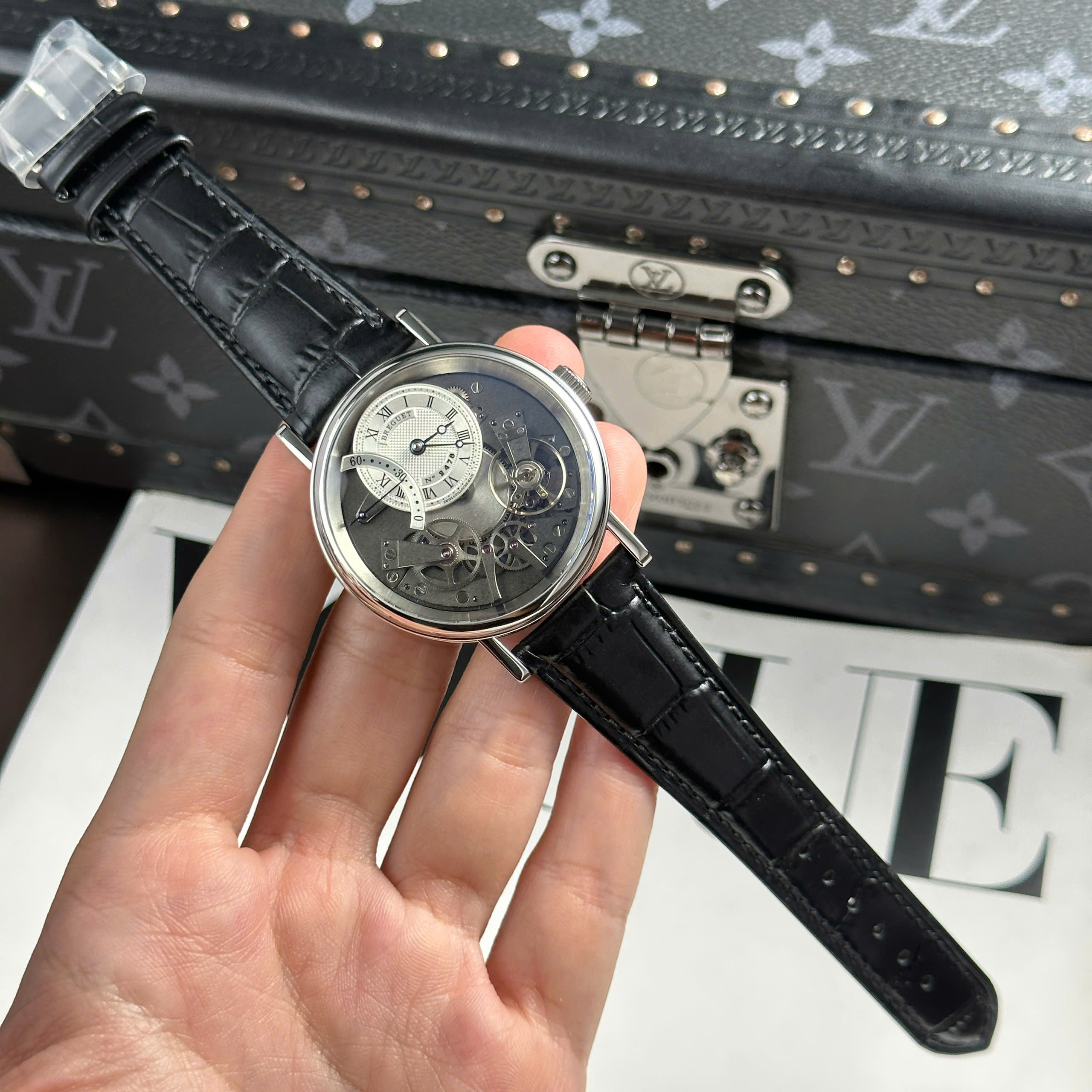 Đồng hồ Breguet Tradition 7097 • size 40mm, đen
