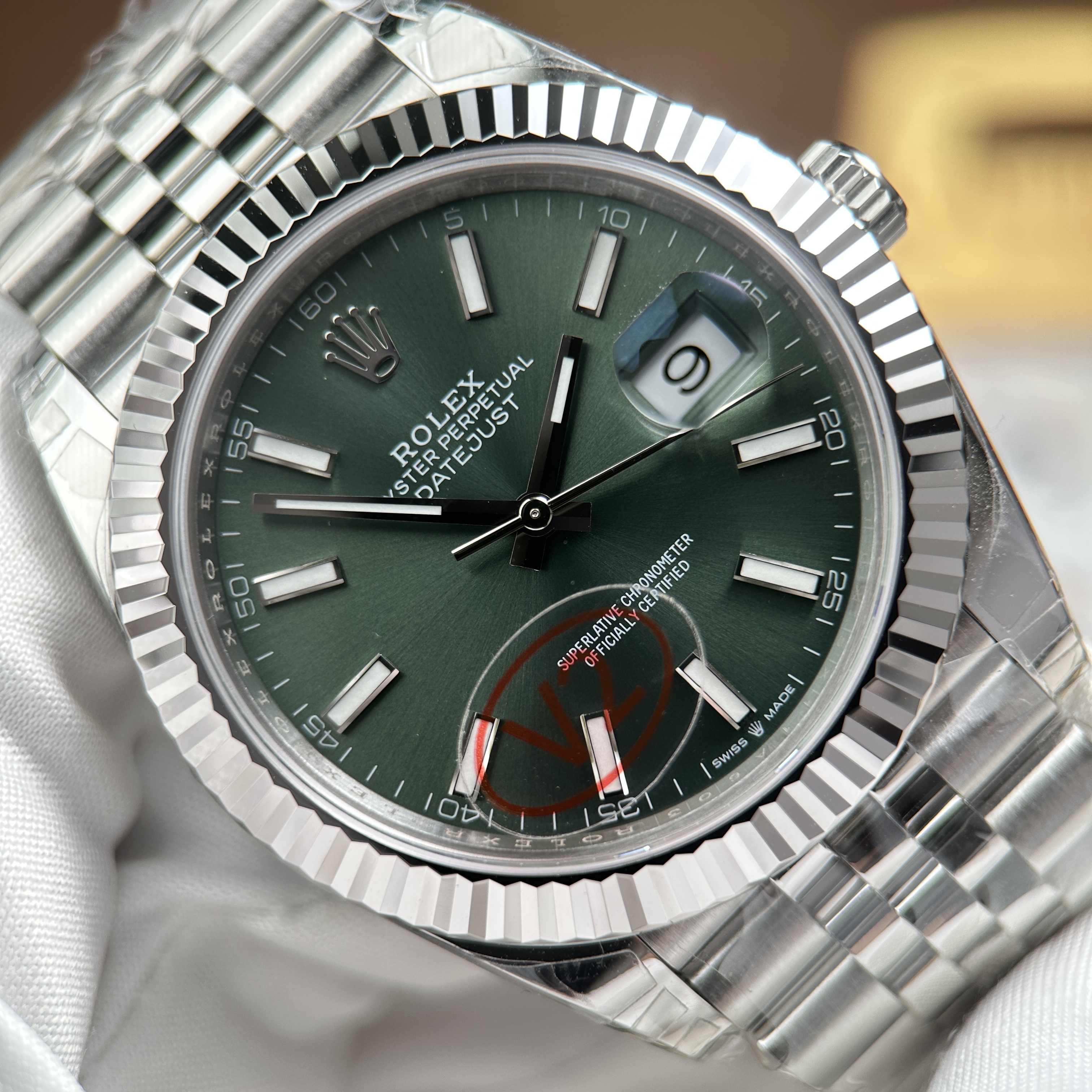 Đồng hồ Rolex Datejust 126334 - Size 41mm - Green