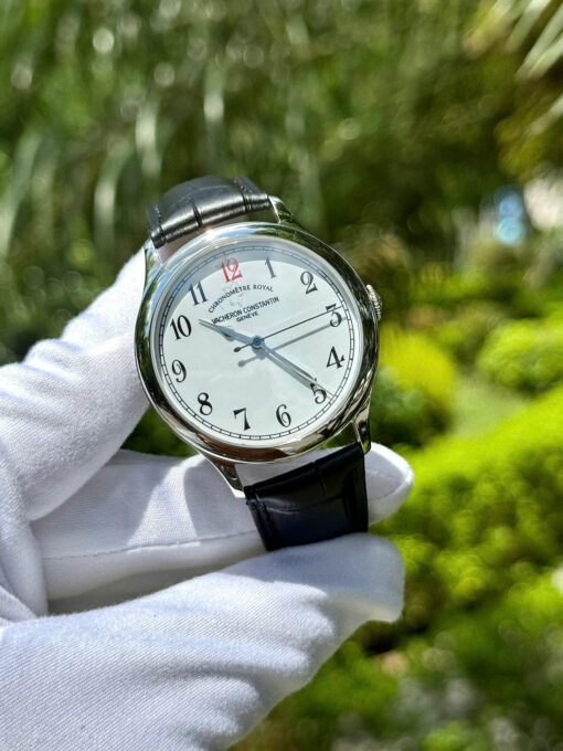 Đồng hồ Vacheron Constantin Historiques 86122, mặt trắng dây da, size 39mm