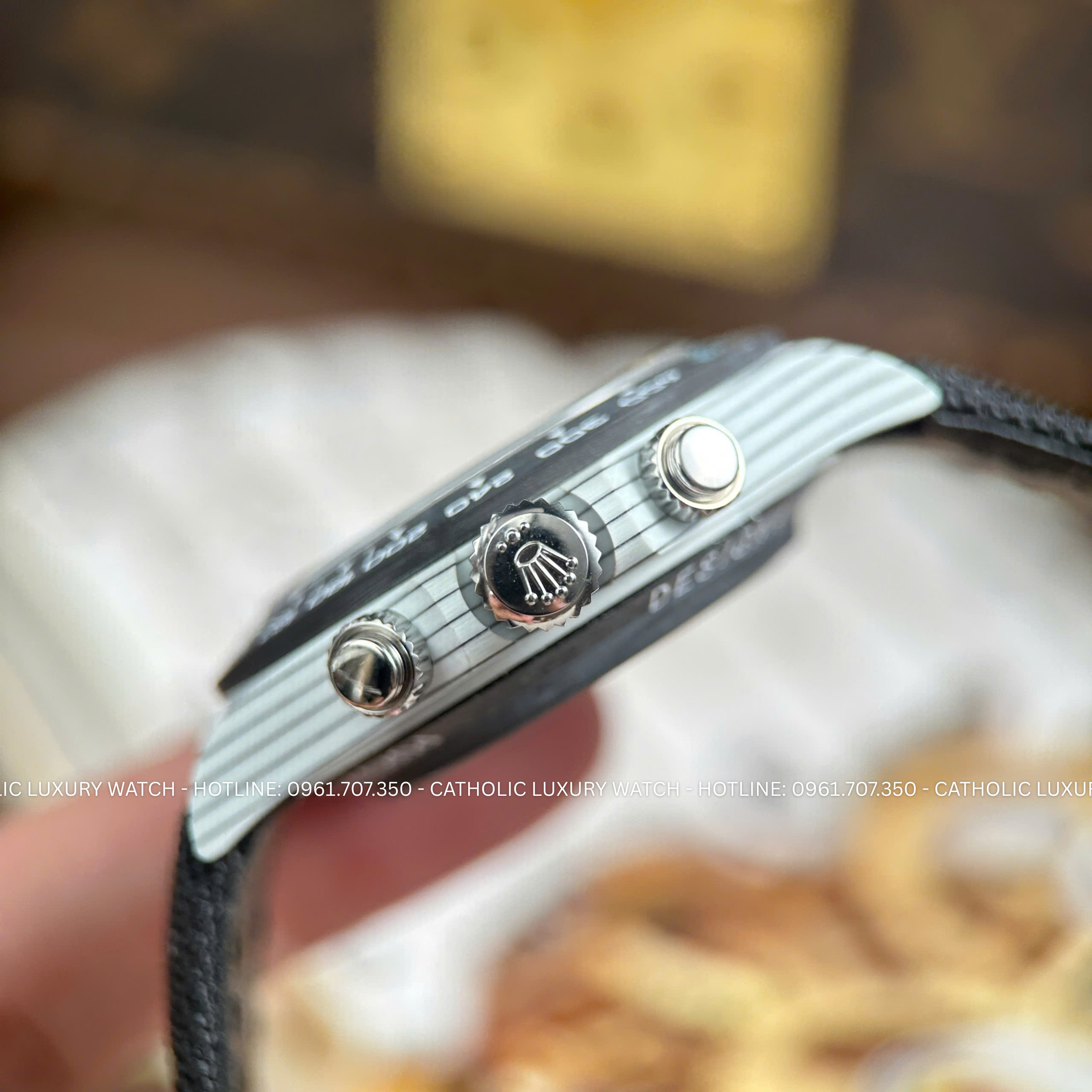 Đồng hồ Rolex Daytona Porsche Diw Replica 1:1, Size 40mm