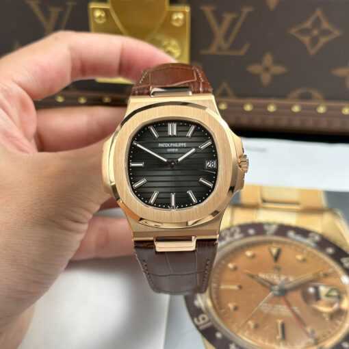 Đồng hồ Patek Philippe Nautilus 5711R Replica 1:1, mặt xám, size 40mm