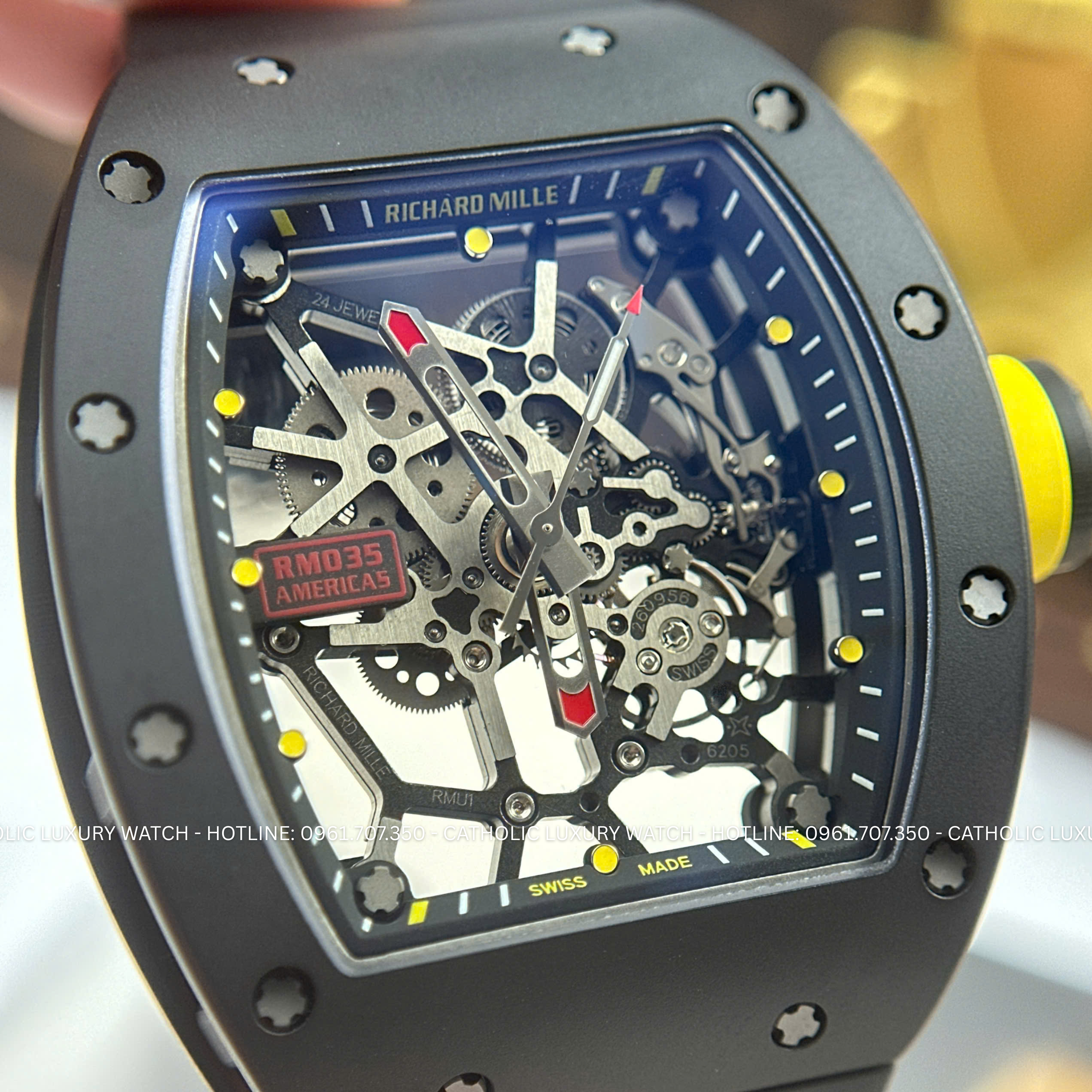 Đồng hồ Richard Mille RM05 Americas Toro, Size 40mm x 48mm