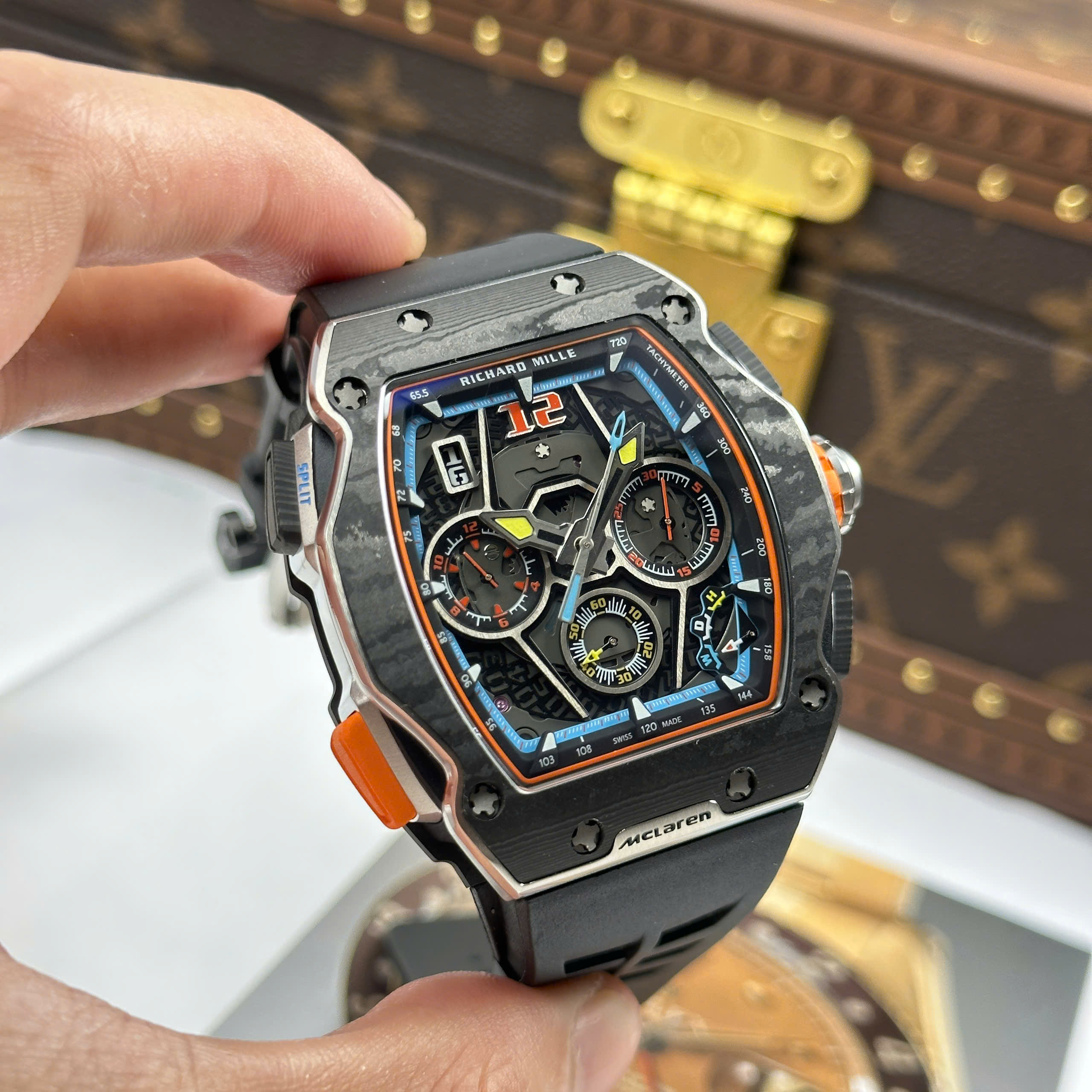 Đồng hồ RICHARD MILLE RM65-01, Size 44,5mm x 49,9mm dày 16mm
