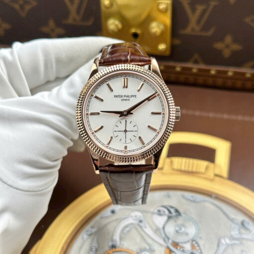Đồng hồ Patek Philippe Rep 1:1 Calatrava 6119, Vàng hồng, Size 39mm