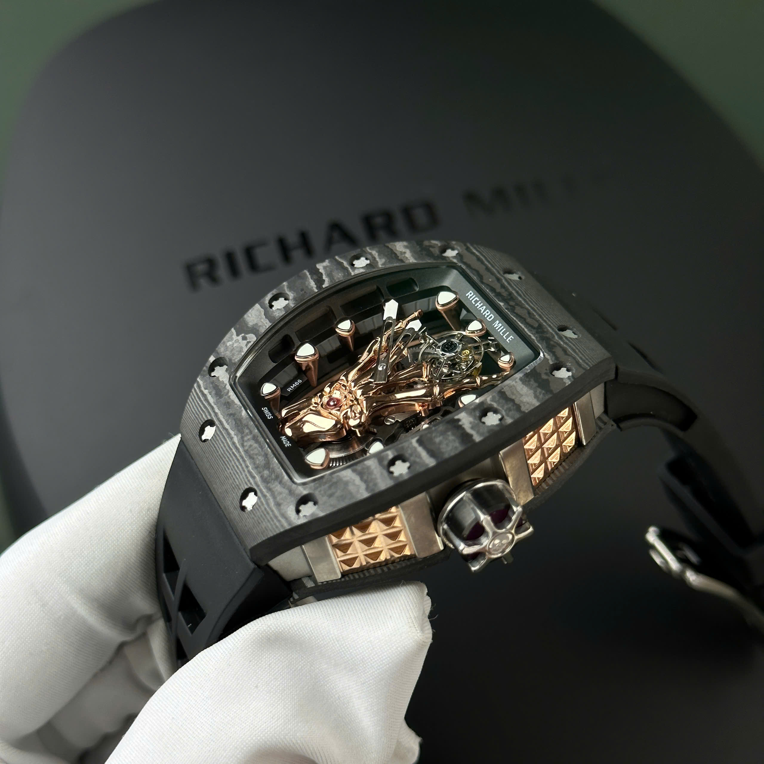 Đồng hồ Richard Mille RM66 Flying Tourbillon Manual Winding • Size 42.7mm x 49.9mm