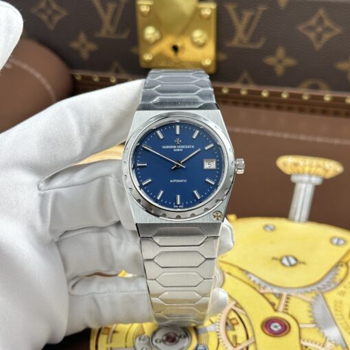 Đồng hồ Vacheron Constantin Historiques 222 Replica 1:1, mặt xanh dương, Size 37mm