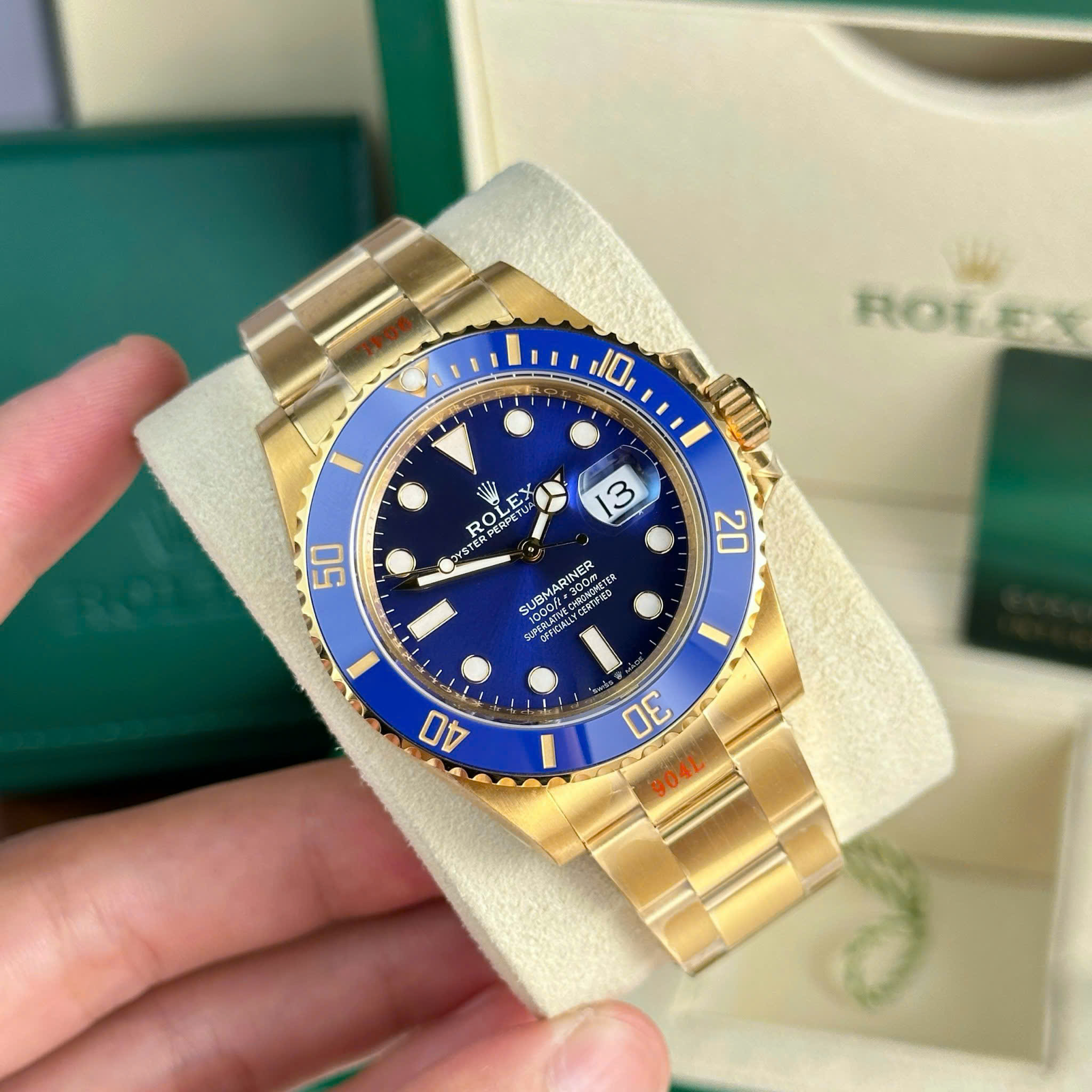 Đồng hồ Rolex Submariner Date 126618LB & 126618LN, Size 41mm