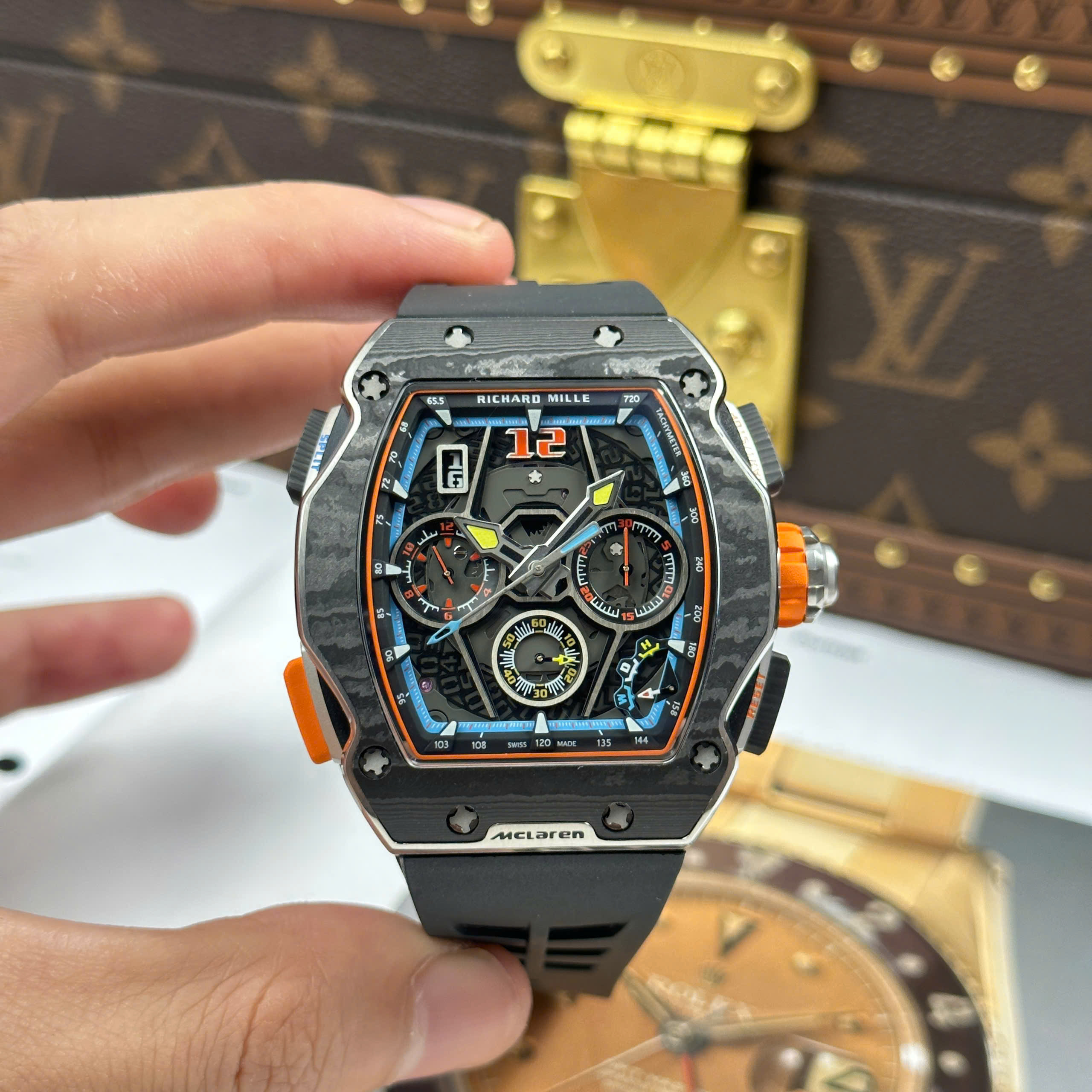 Đồng hồ RICHARD MILLE RM65-01, Size 44,5mm x 49,9mm dày 16mm